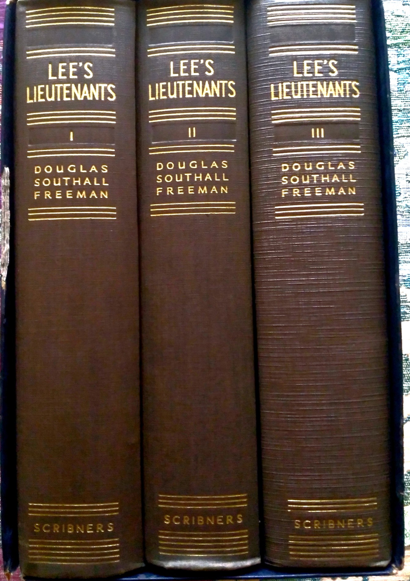 Lee's Lieutenants: a study in command, complete in three volumes, Volume I, Volume II, Volume III