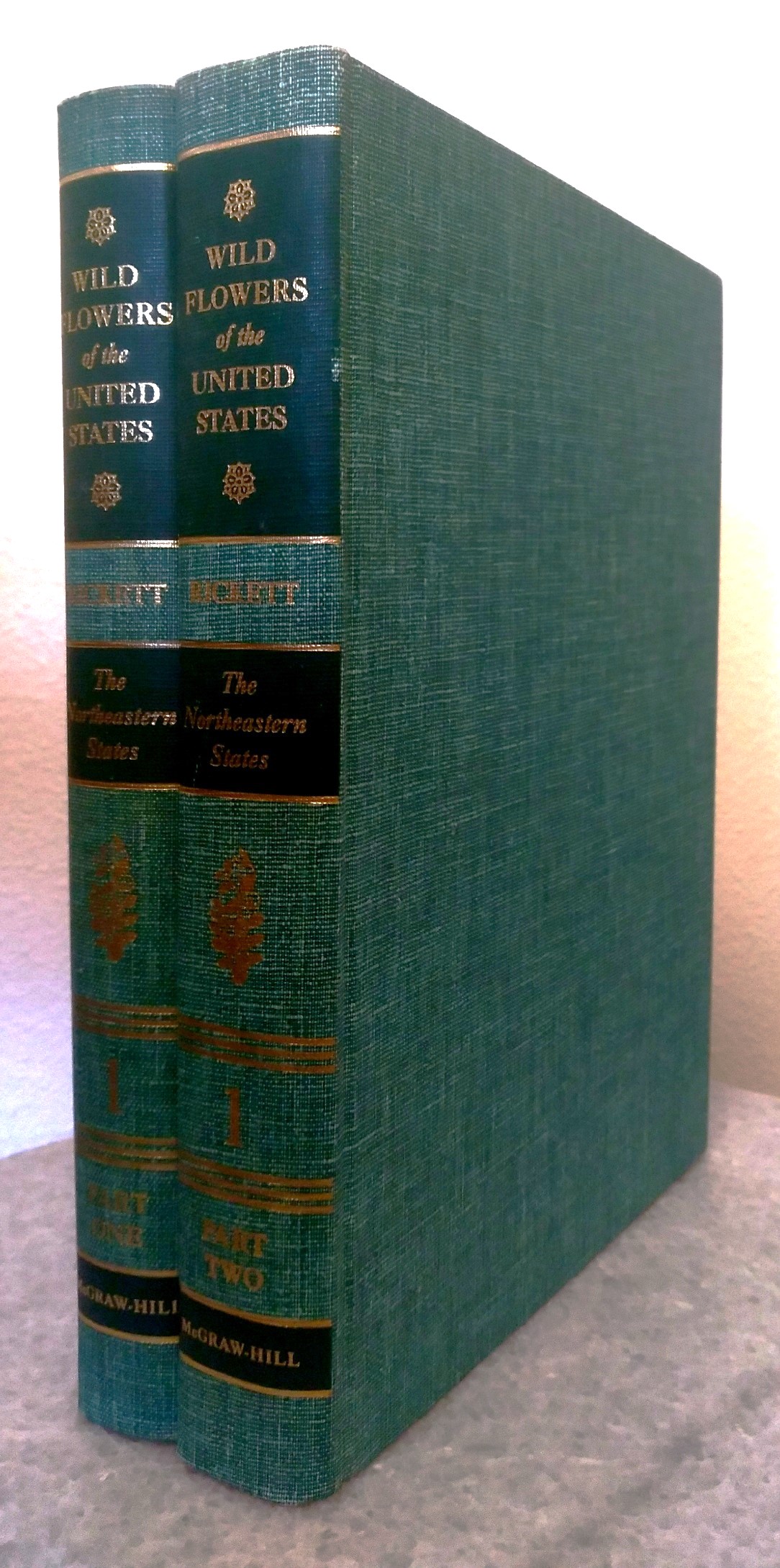 The Wild Flowers of the United States, Volume One, complete in two volumes, Part One, Part Two, The Northeastern States