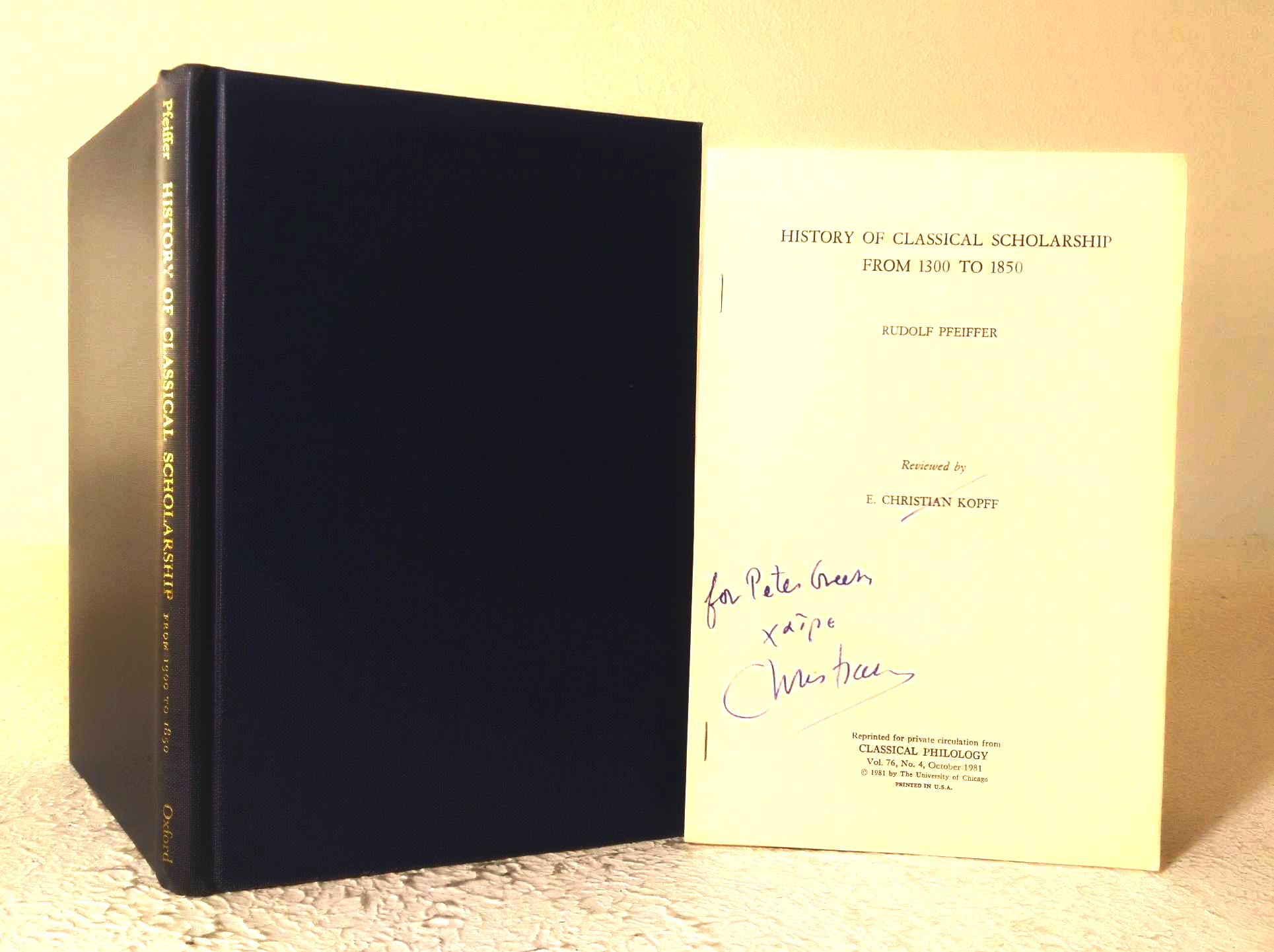 History of Classical Scholarship: From 1300 to 1850