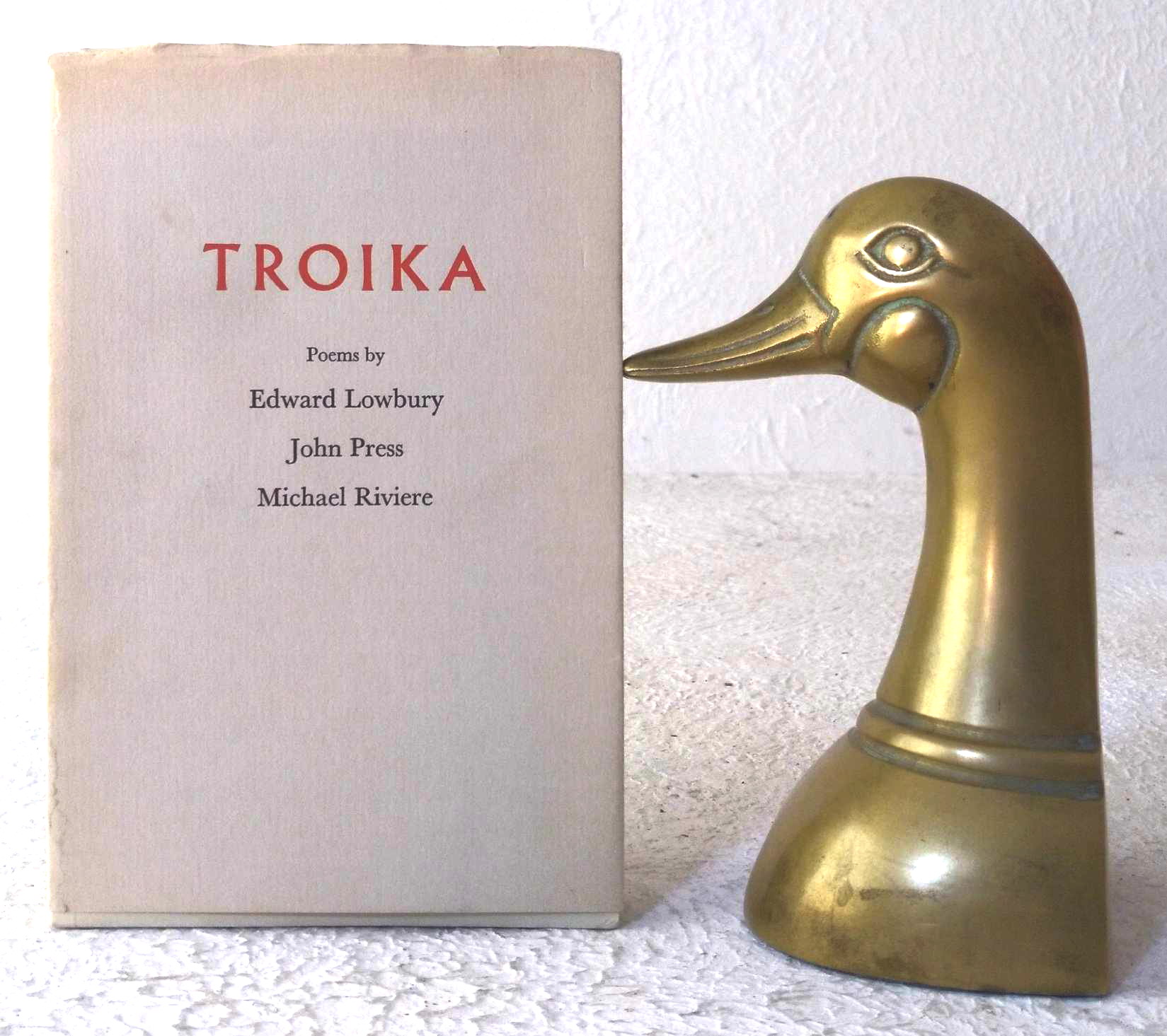Troika: poems by Edward Lowbury John Press Michael Riviere