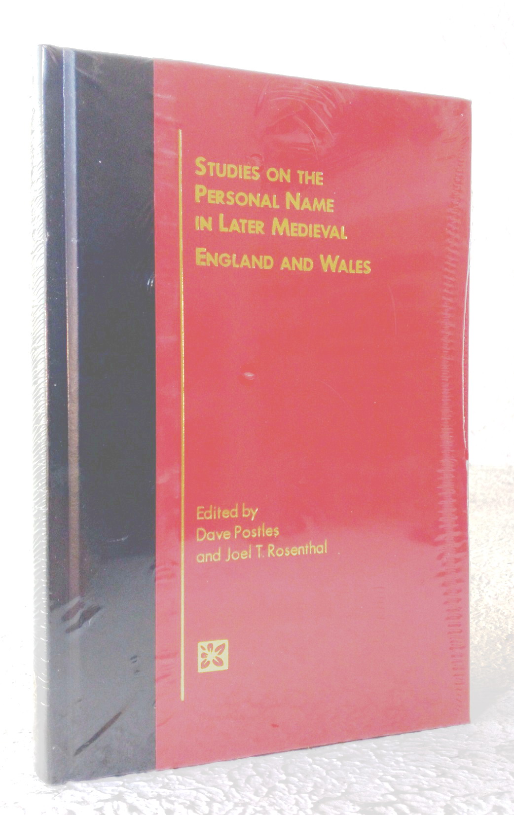 Studies on the Personal Name in Later Medieval England and Wales