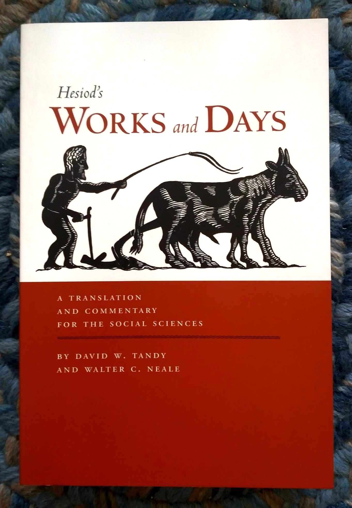 A lot of two (2) copies of Hesiod's Works and Days