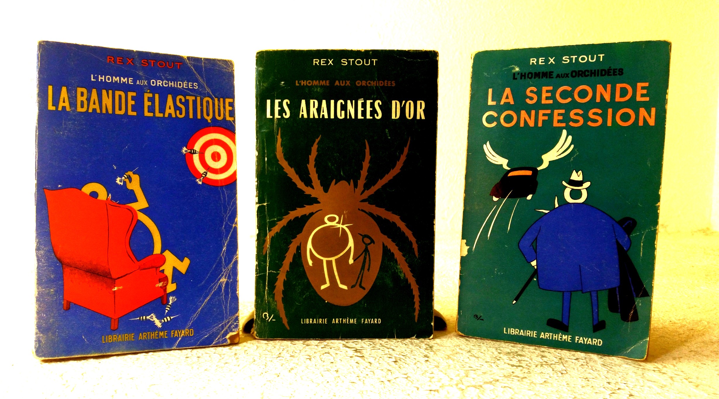 Les Araignees D'or; La Bande Elastique; La Seconde Confession