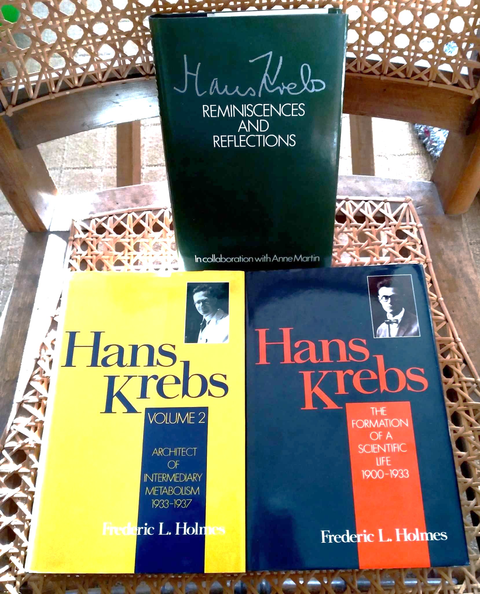 Hans Krebs, Volume 1: The Formation of a Scientific Life; Hans Krebs, Volume 2: Architect of Intermediary Metabolism with Han Krebs: reminiscences and reflections