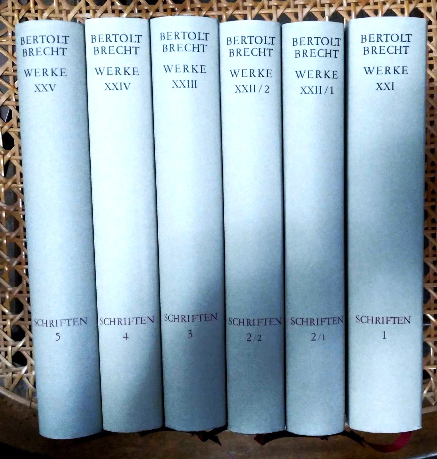Bertolt Brecht: Schriften 1, 2, 3, 4 and 5