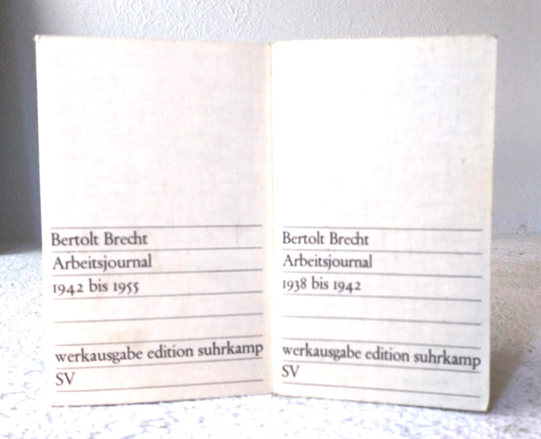 Image for Arbeitsjournal 1938 bis 1942; Arbeitsjournal 1942 bis 1955 Arbeitsjournal 1938 bis 1942; Arbeitsjournal 1942 bis 1955