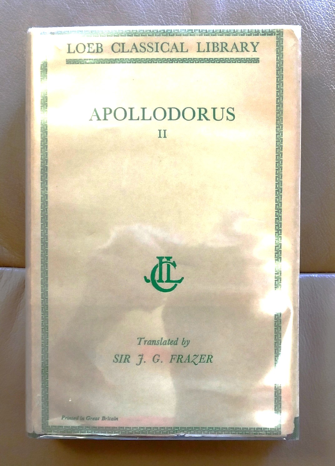 Apollodorus, the library, Volume I, Volume II