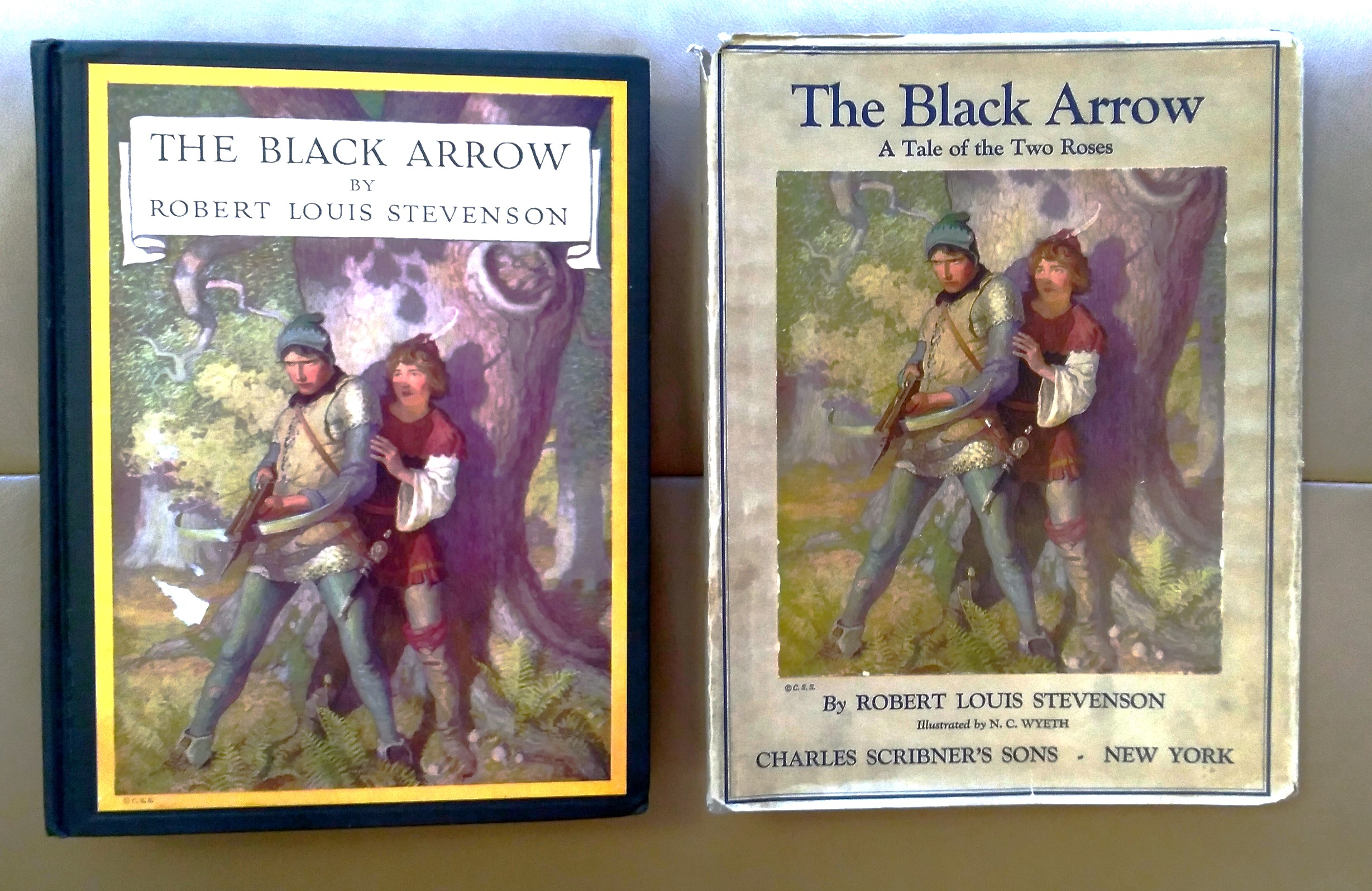The Black Arrow: a tale of two roses