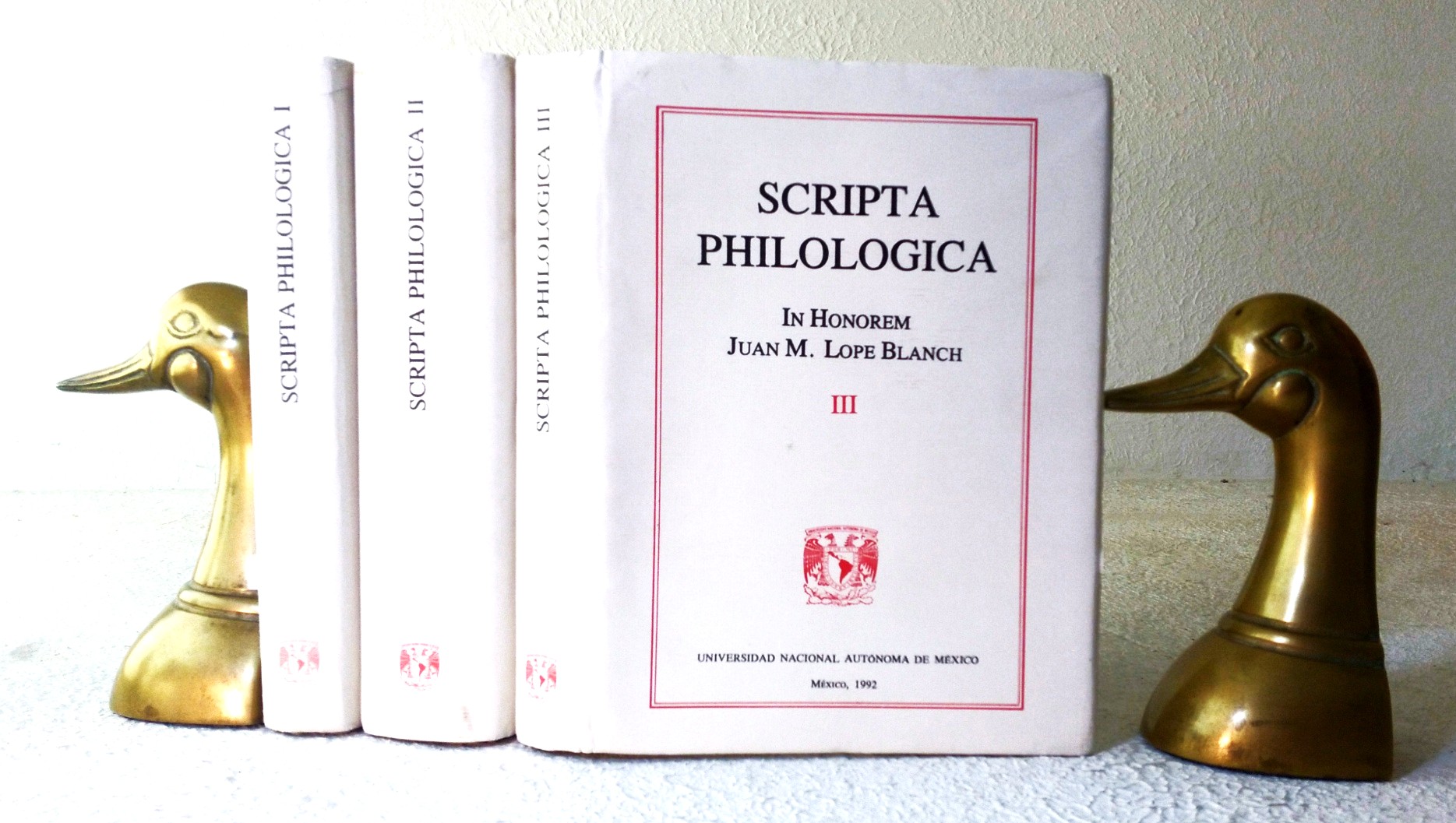 Image for Scripta Philologica in Honorem Juan M. Lope Blanch, Tomo I, Tomo II, Tomo III Scripta Philologica in Honorem Juan M. Lope Blanch, Tomo I, Tomo II, Tomo III
