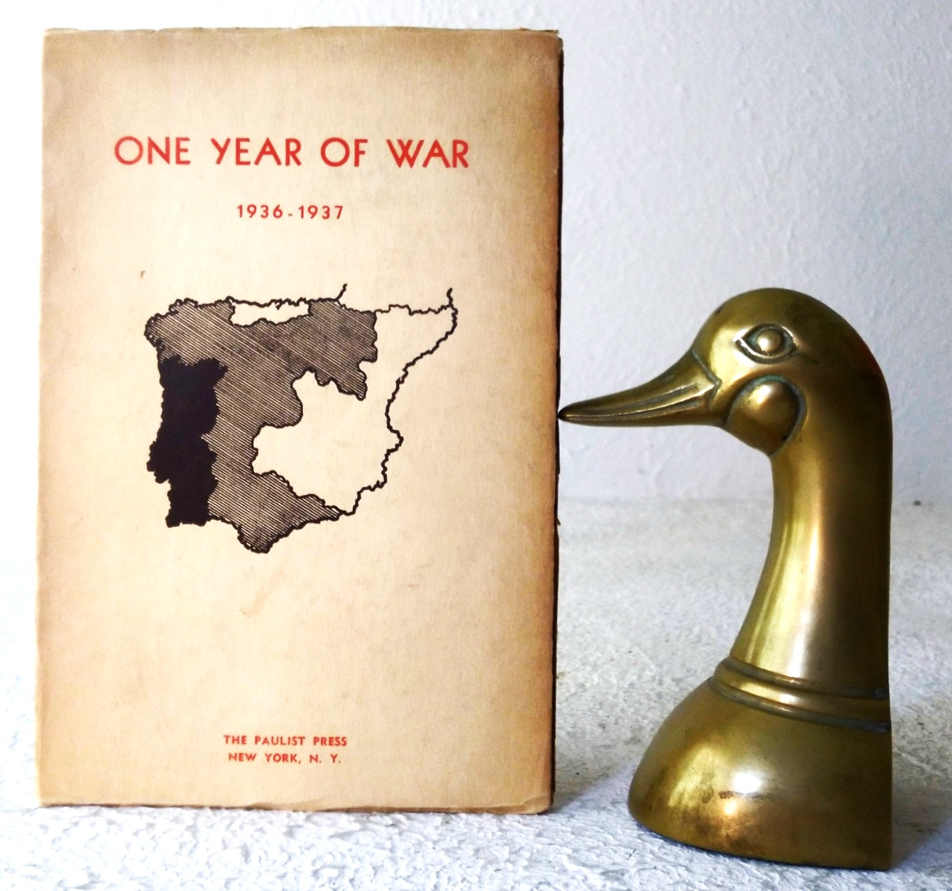 Image for One Year of War; 1936-1937 One Year of War; 1936-1937