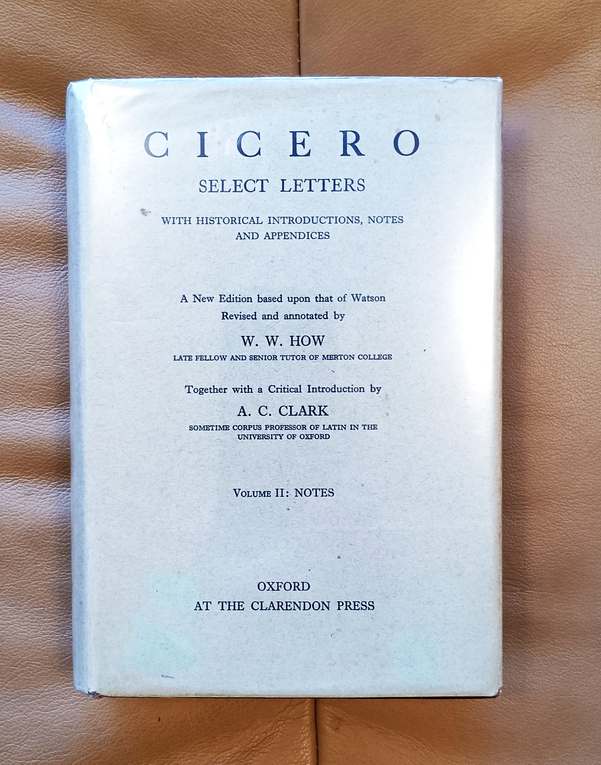 Cicero: Select Letters