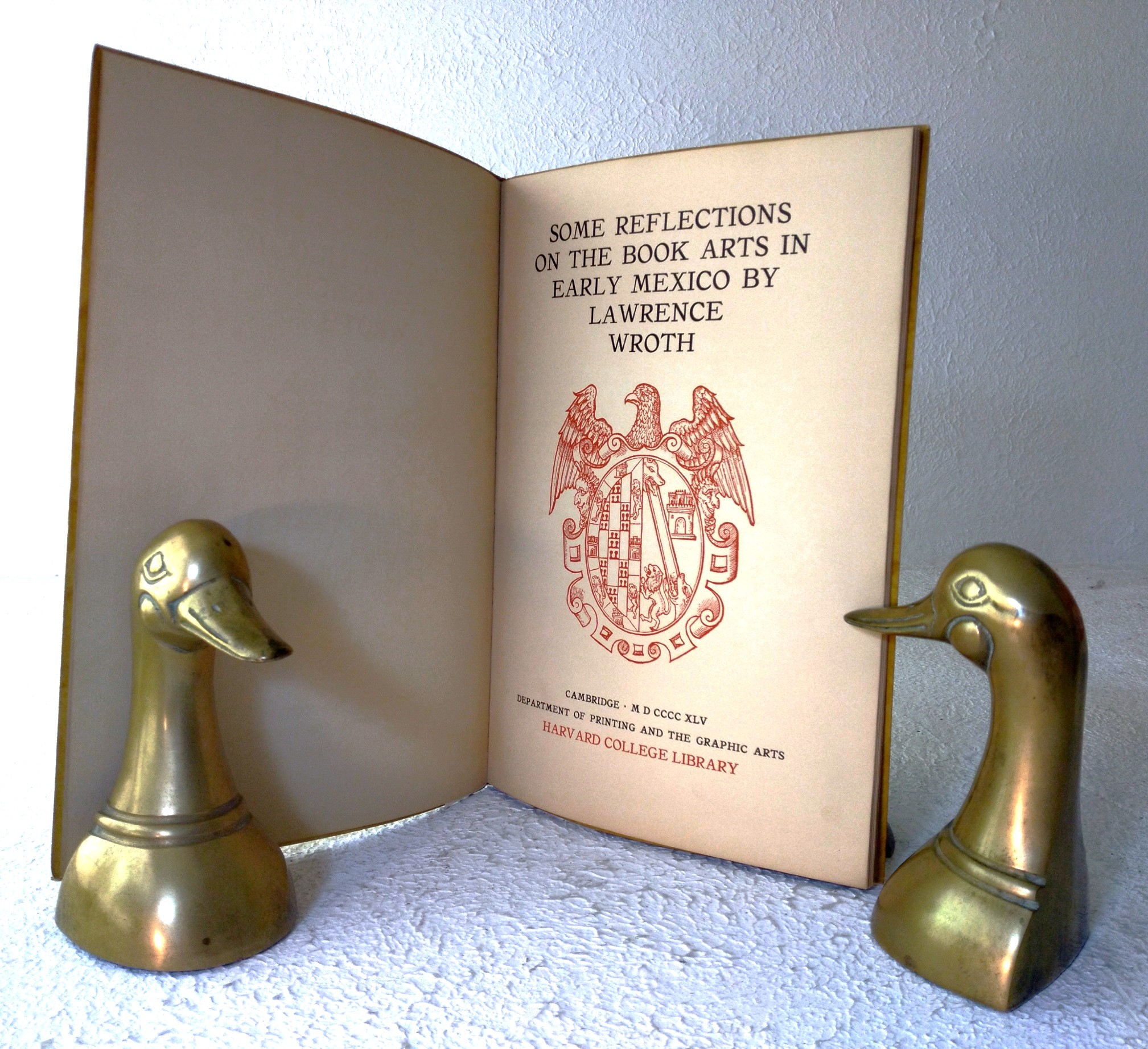 Some Reflections on the Book Arts in Early Mexico by Lawrence Wroth