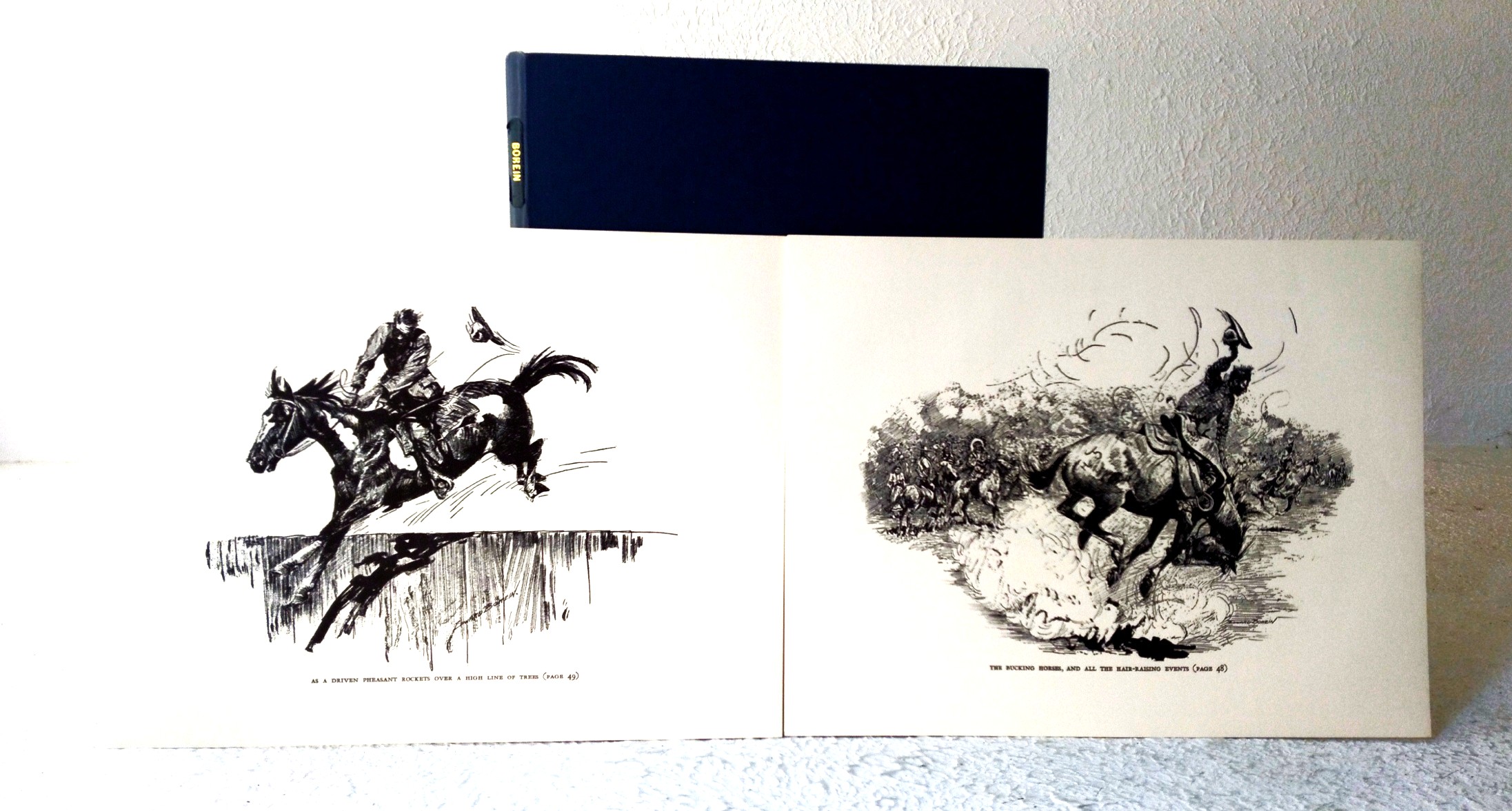A lot of sixteen (16) sketches by Edward Borein