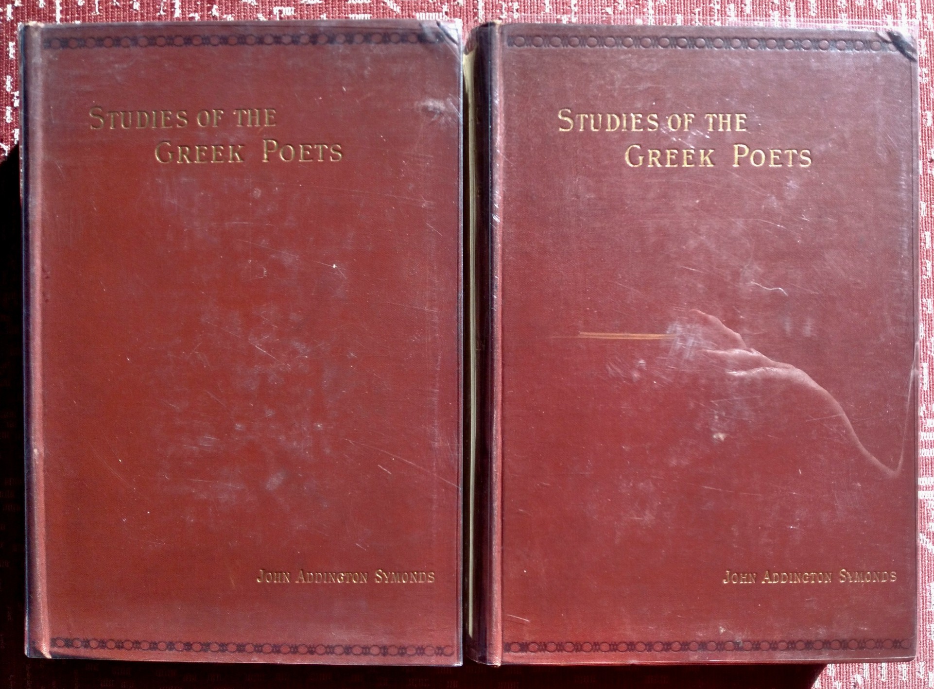 Studies of the Greek Poets, Volume I, Volume II