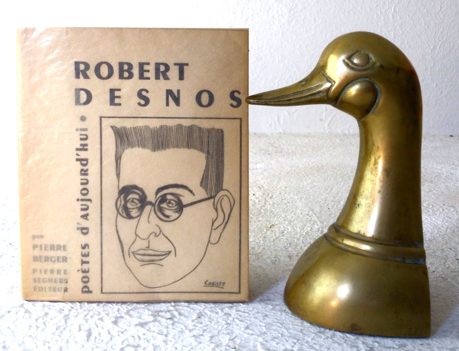 Robert Desnos. Une tude de Pierre Berger. Oeuvres choisies, bibliographie, dessins, portraits, fac-simils