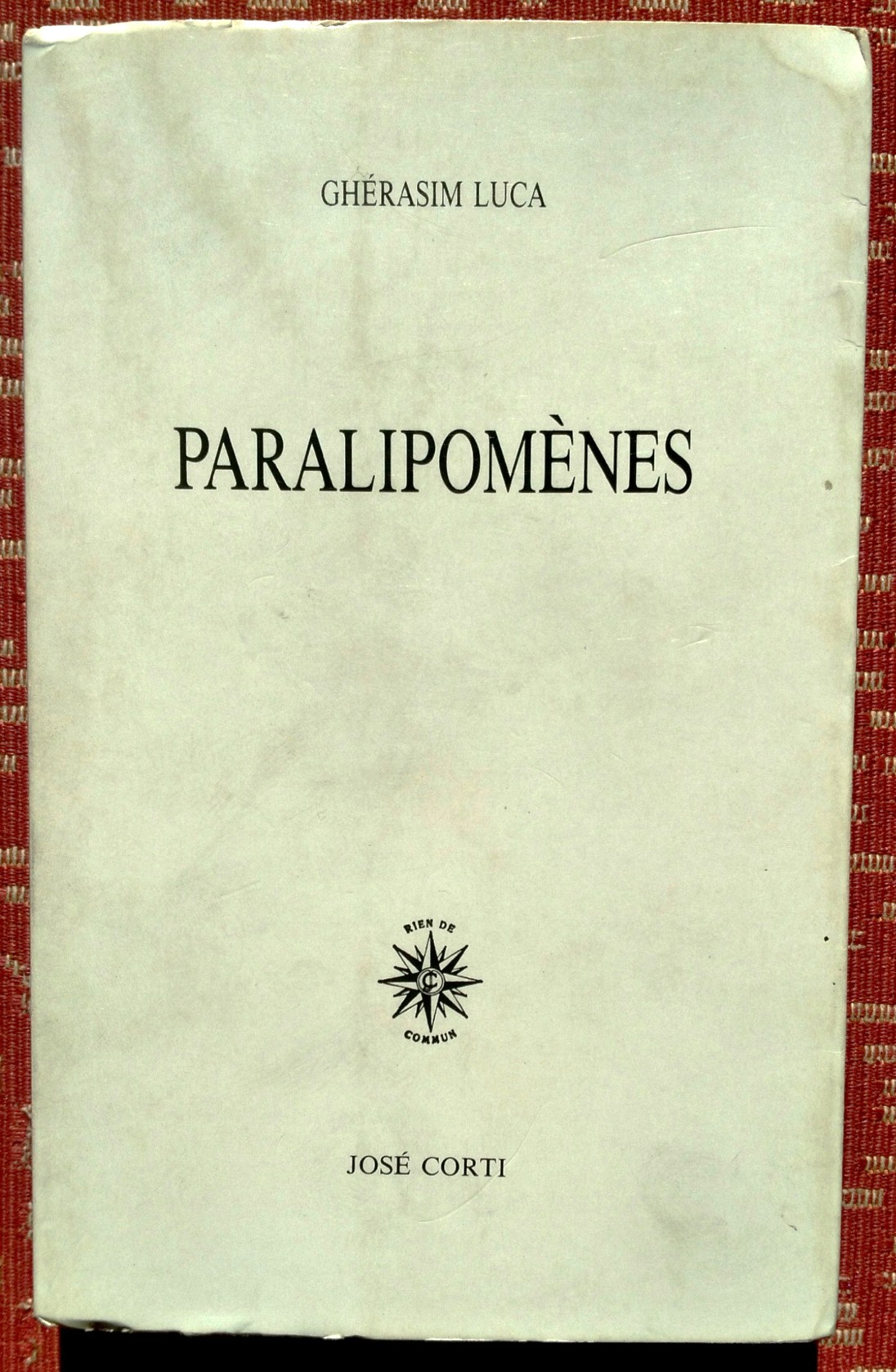 Image for Paralipomenes Paralipomenes