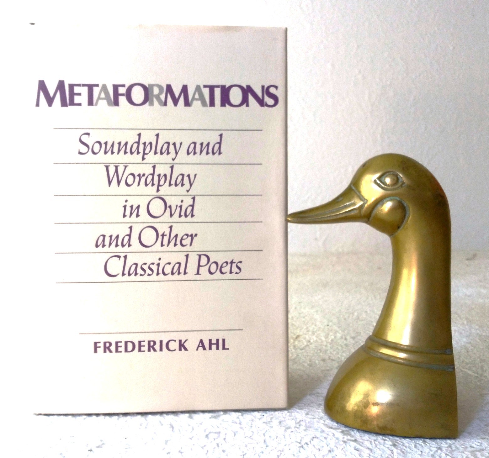Metaformations: soundplay and wordplay in Ovid and other Classical poets