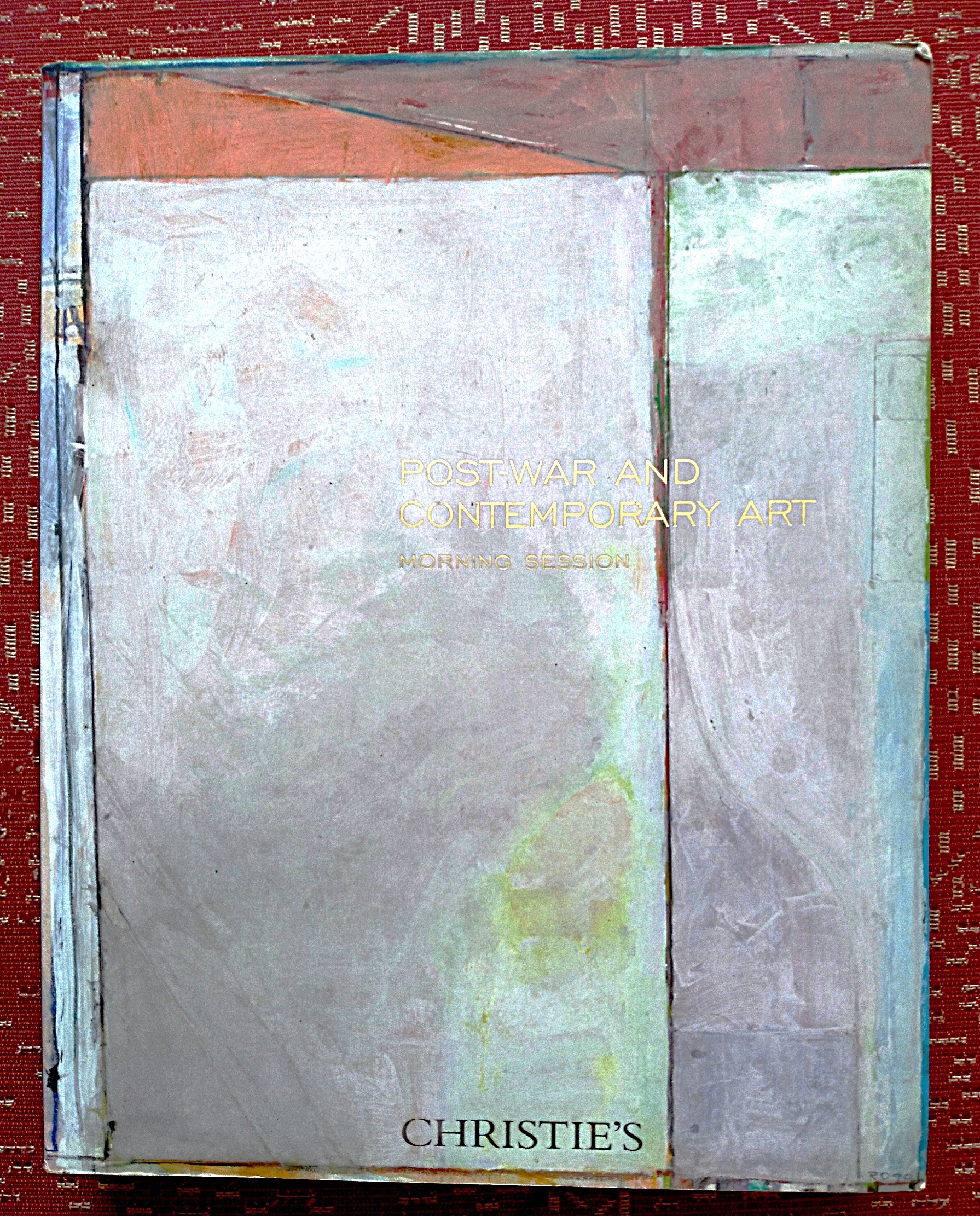 Post-War and Contemporary art: Morning session, Thursday 13 November 2008