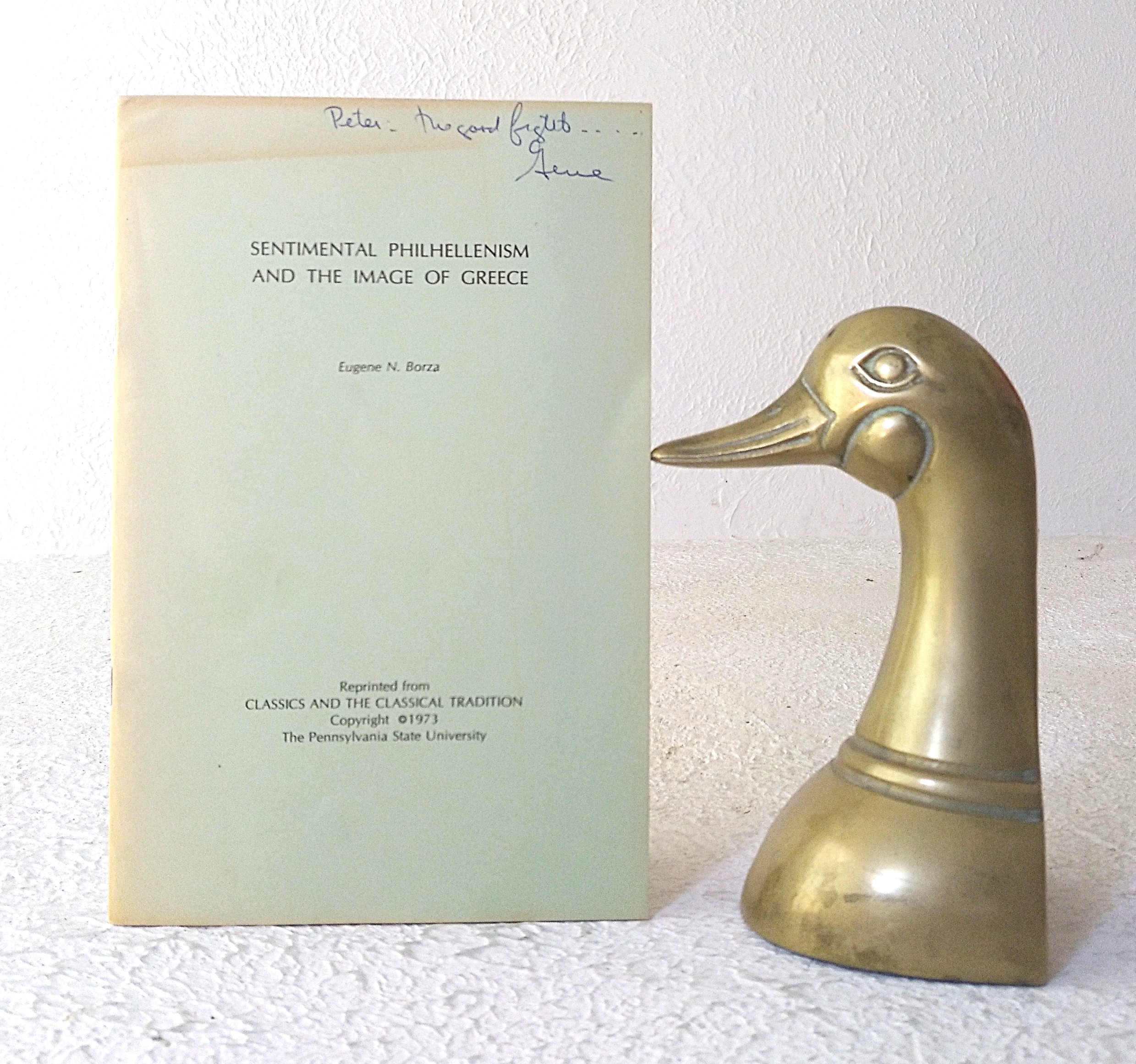 Sentimental Philhellenism and the Image of Greece