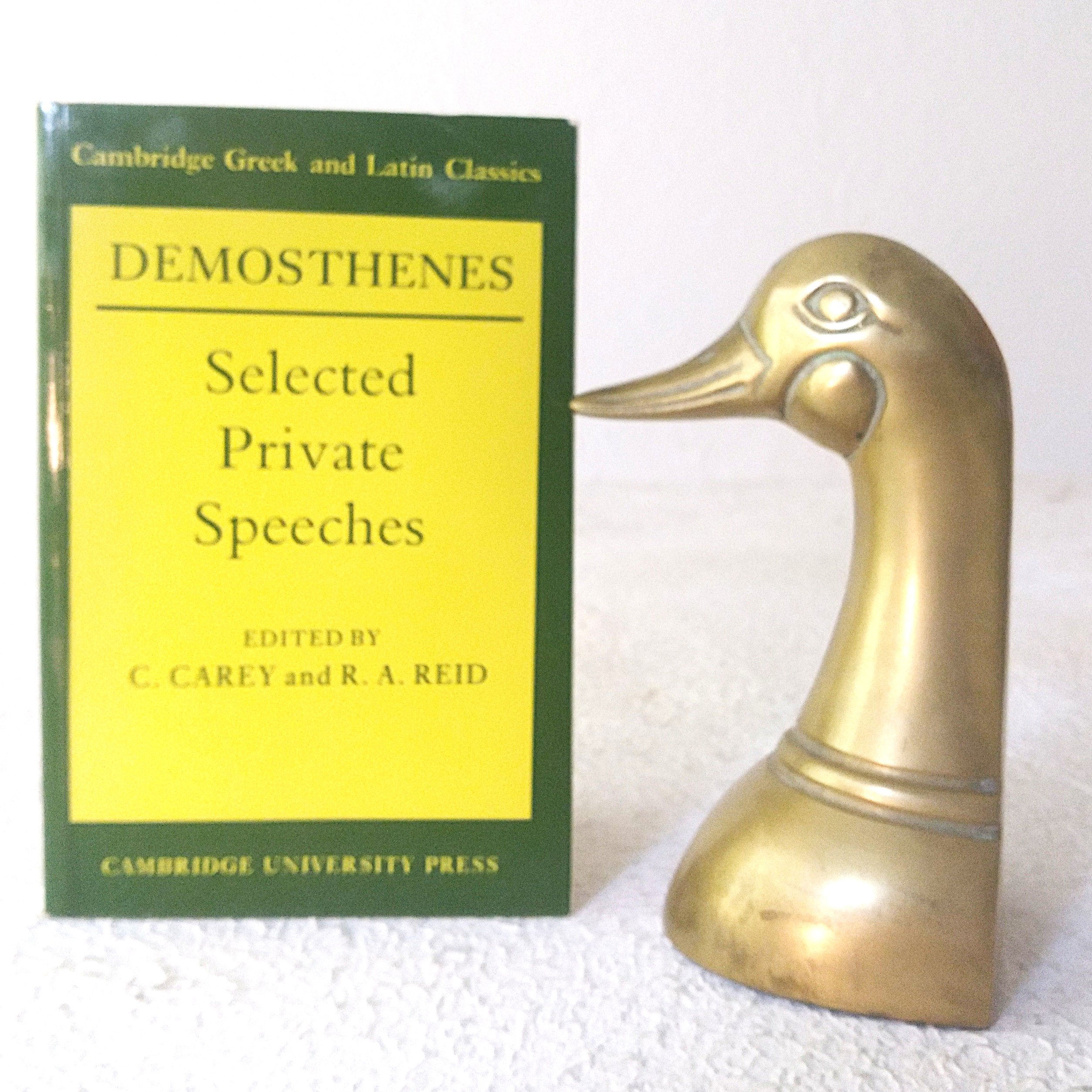 Demosthenes Selected Private Speeches