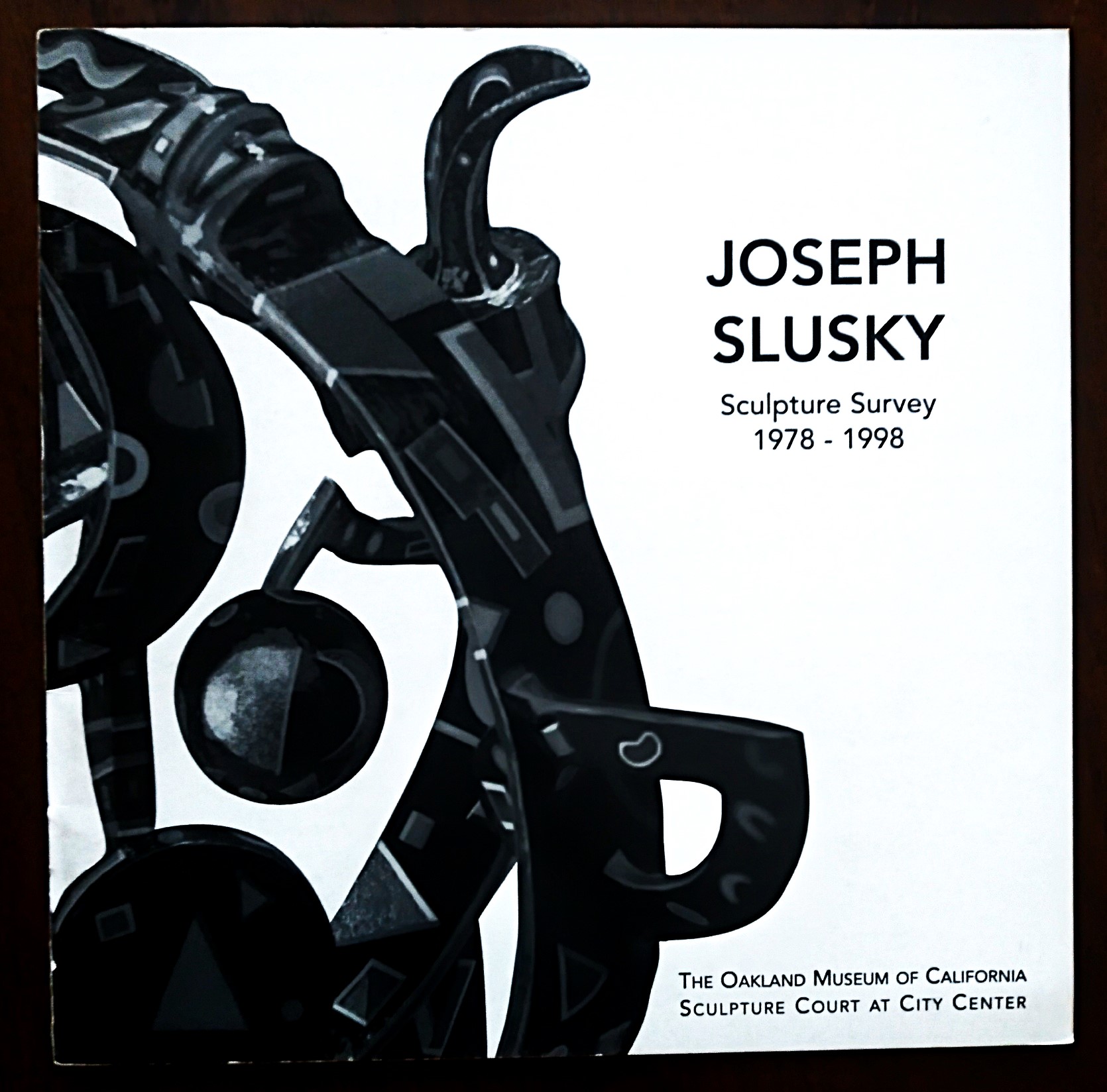 Joseph Slusky: sculpture survey 1978-1998, January 18 - May 15, 1999