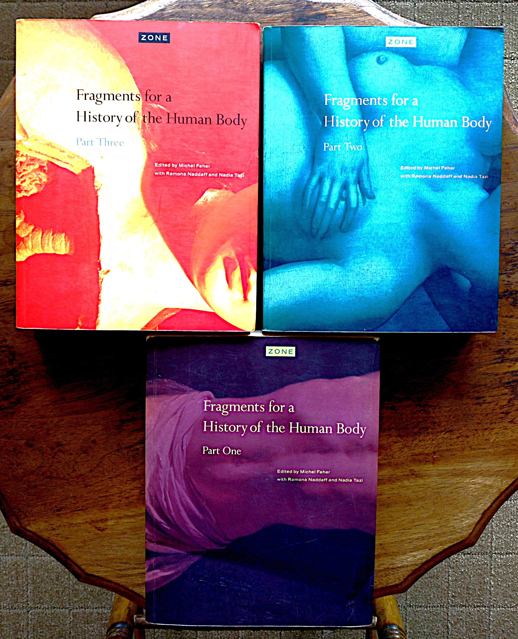 Fragments for a history of the human body, Part One, Part Two, Part Three