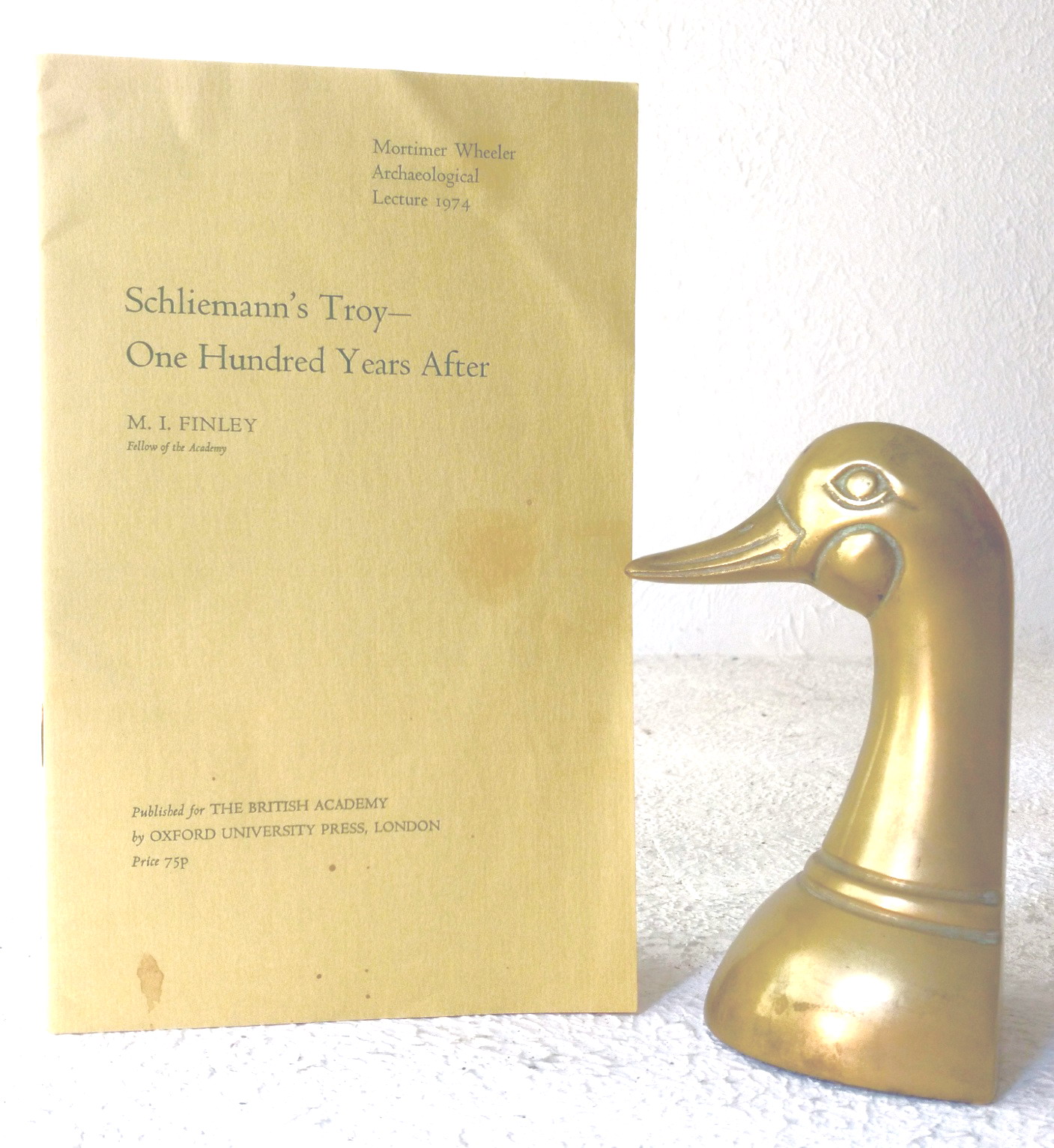 Schliemann's Troy--one hundred years after