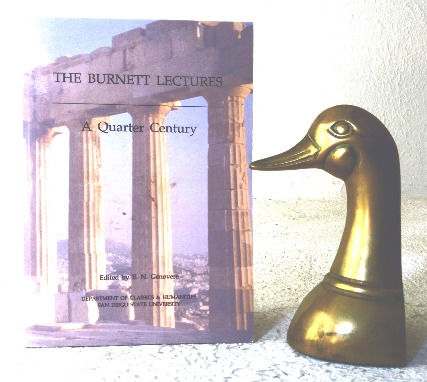 The Burnett Lectures: a quarter century--The Gail A. Burnett Lectures in Classics 1968-1993