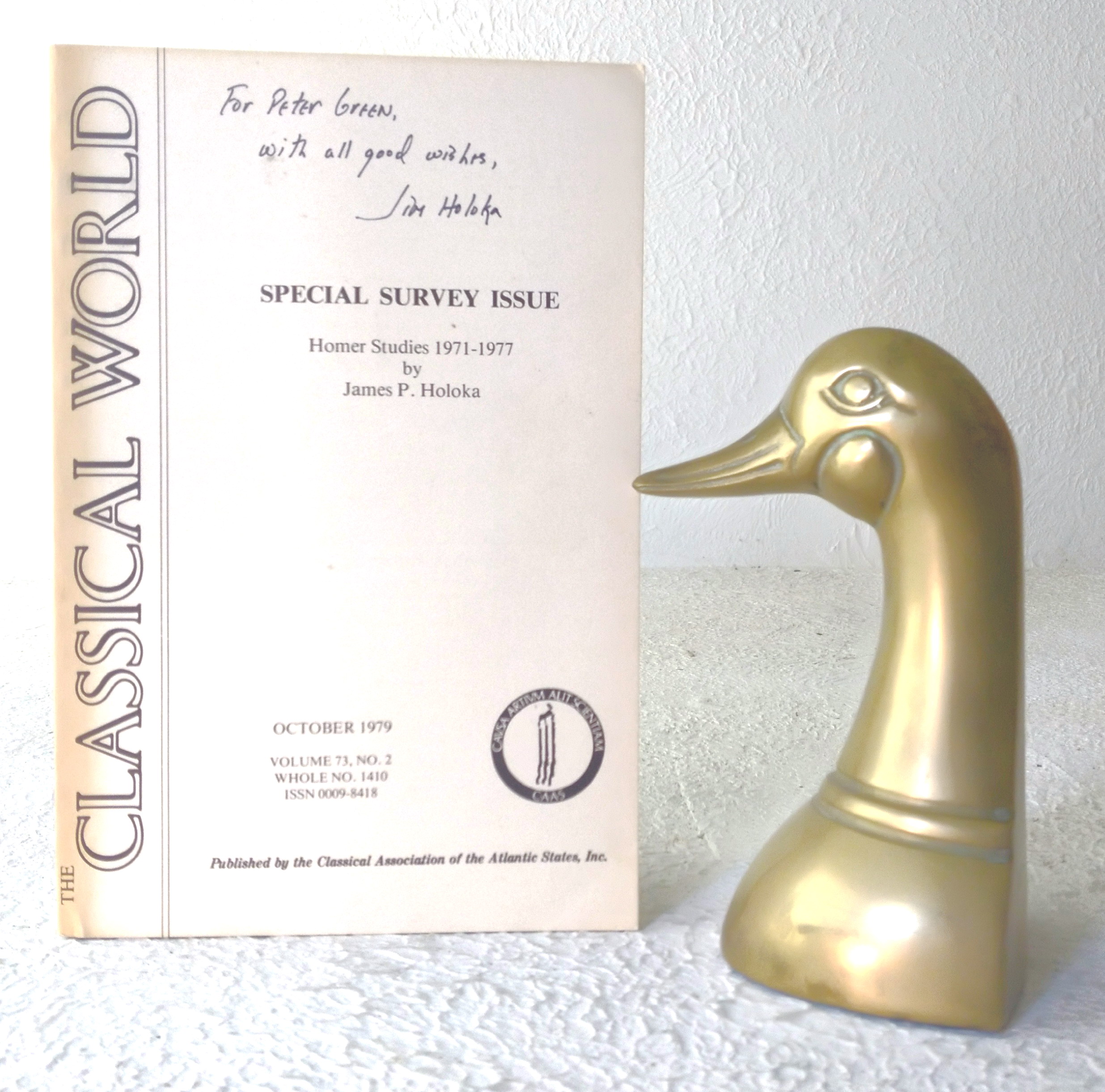 Homer Studies 1971-1977