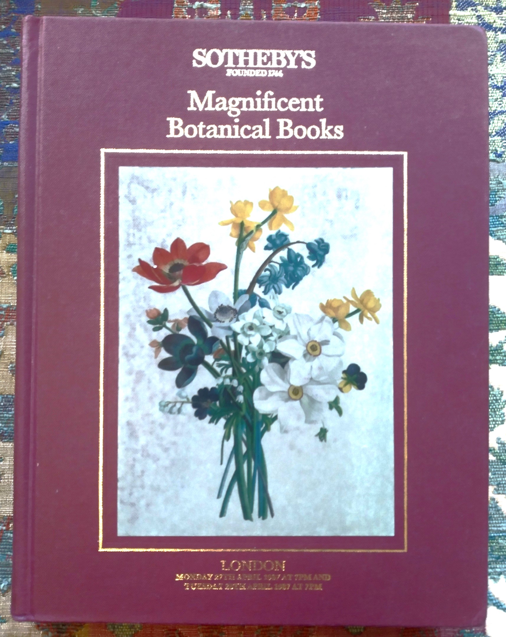 A Magnificent Collection of Botanical Books: the finest colour-plate books from the celebrated library formed by Robert de Belder