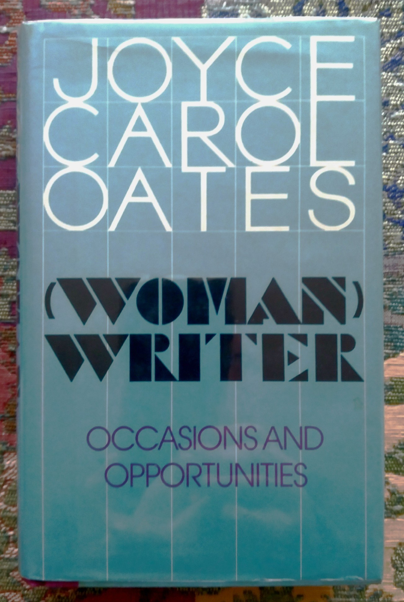 (Woman) Writer: occasions and opportunities
