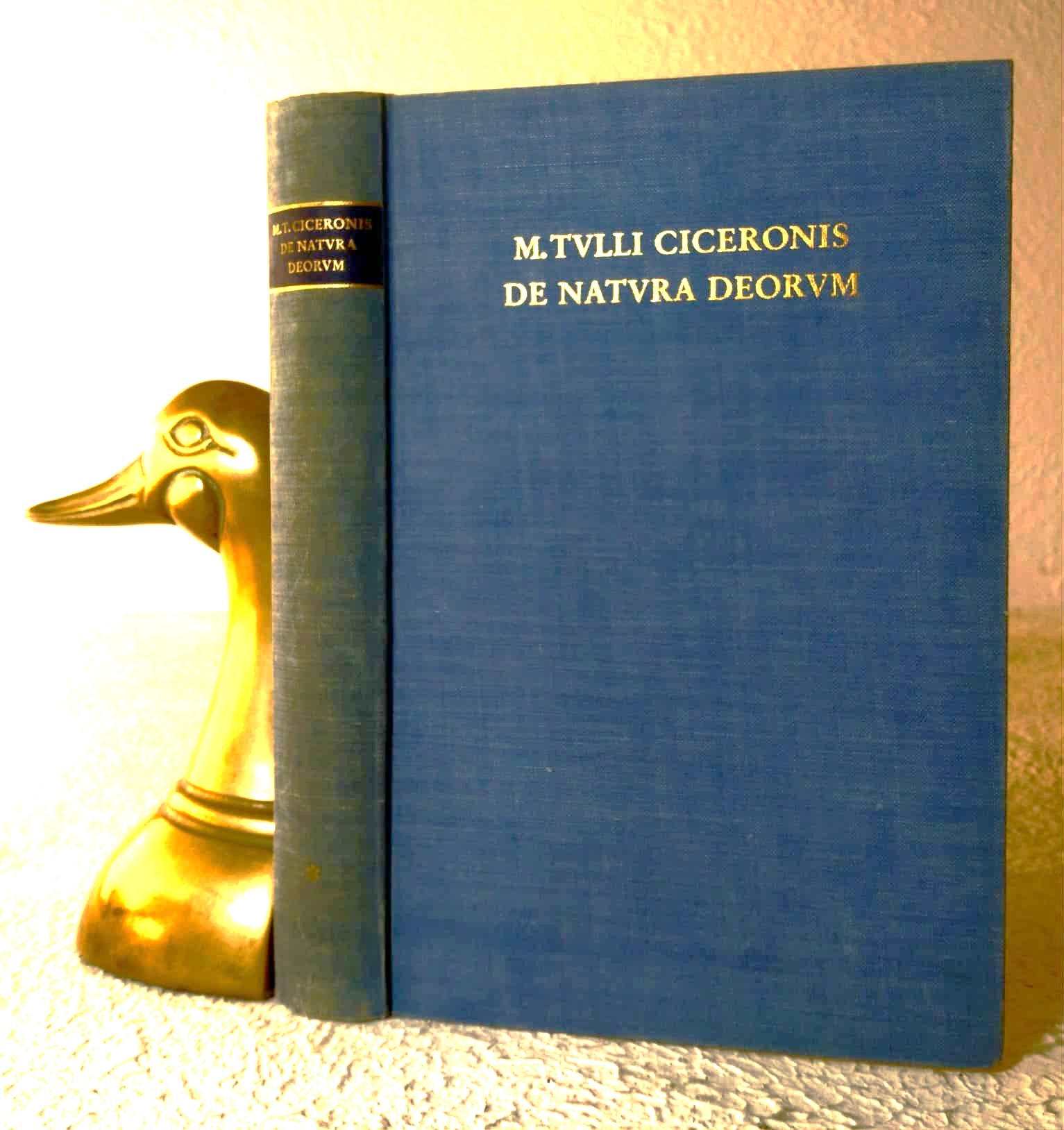 M. Tulli Ciceronis de natura deorum. Libri III. Liber Primus