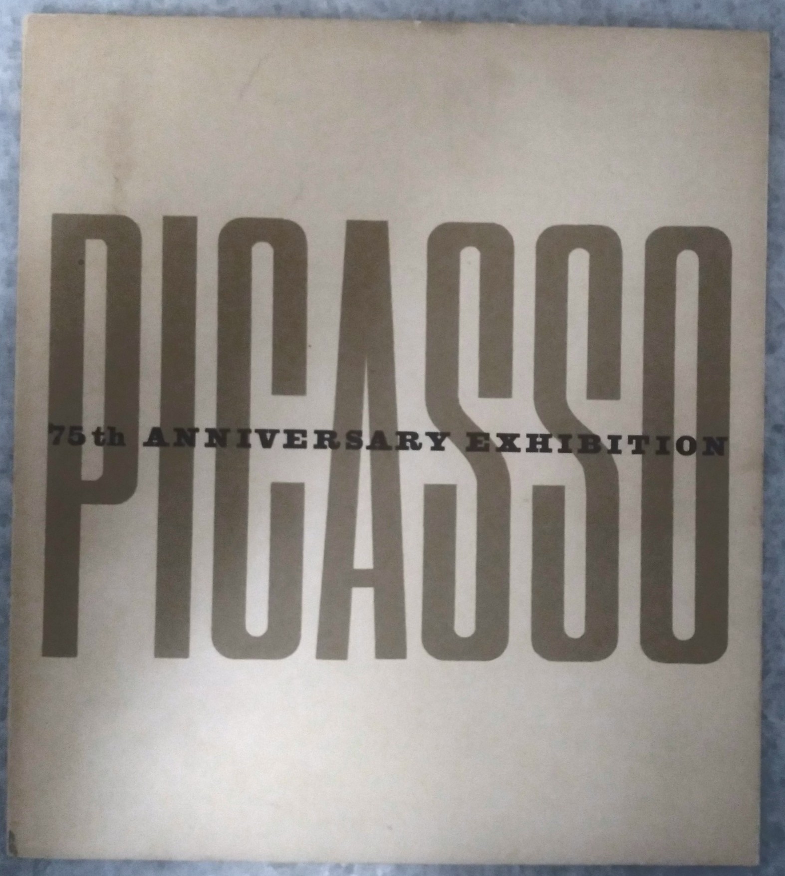 Picasso: 75th anniversary exhibition
