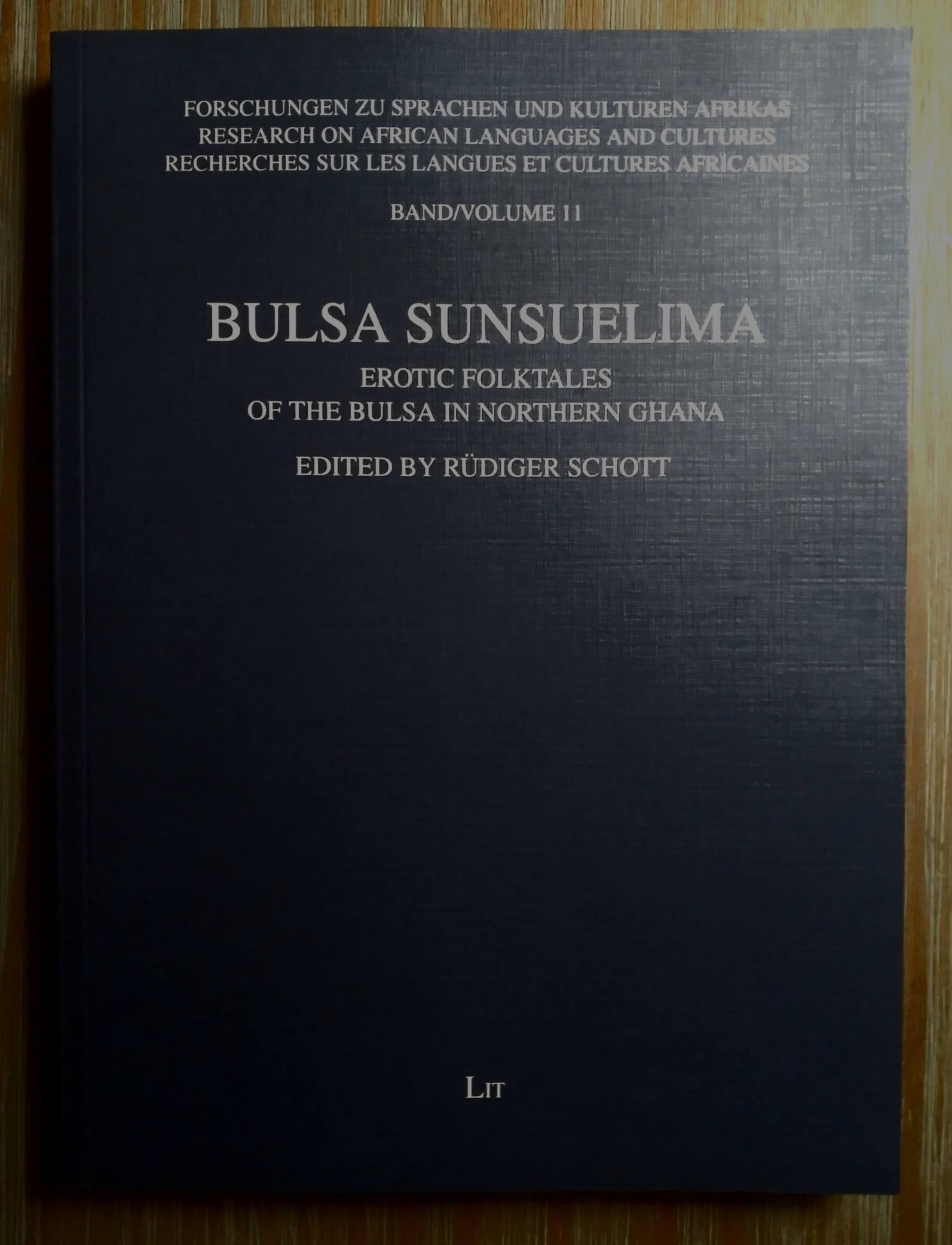 Bulsa Sunsuelima: Erotic Folktales of the Bulsa in Northern Ghana