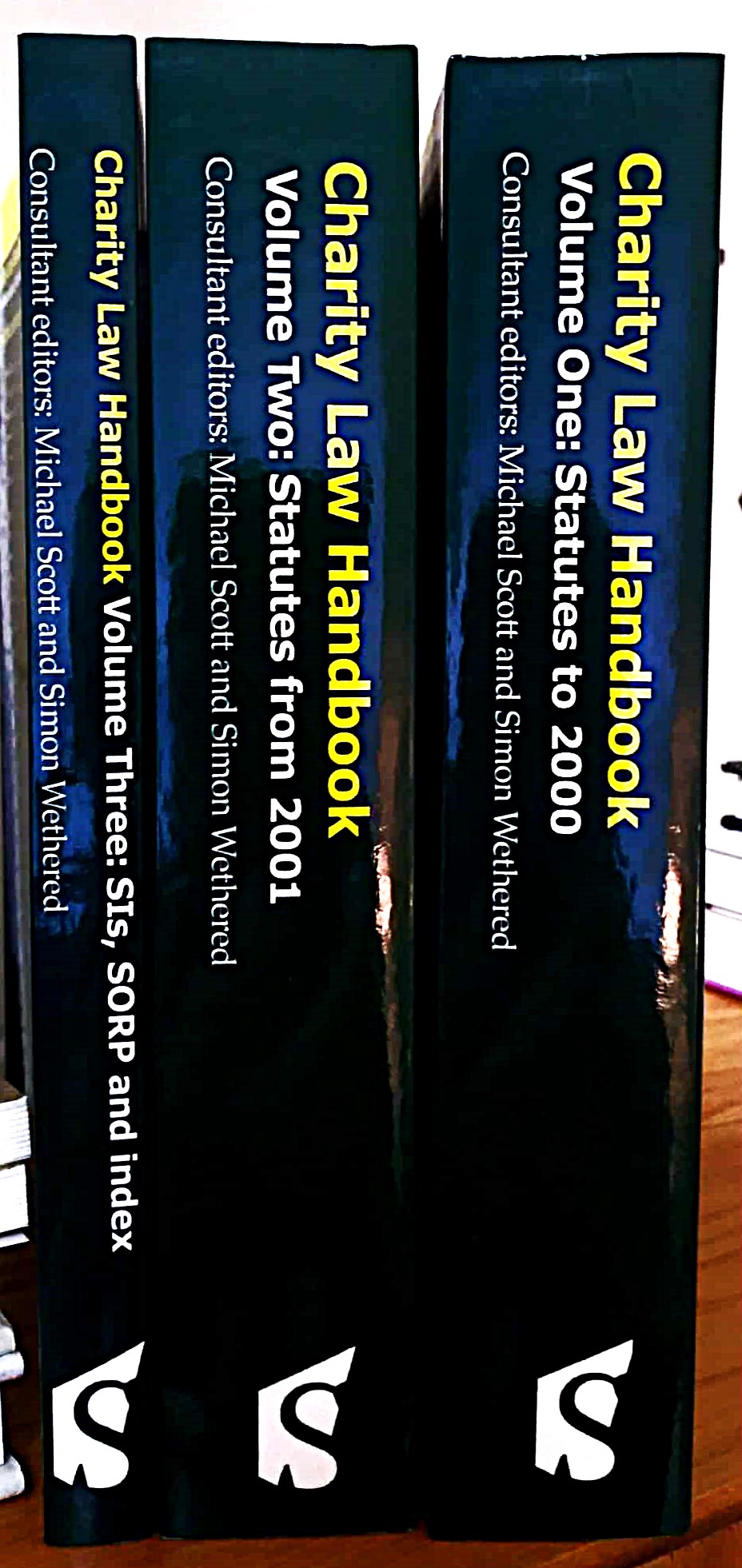 Charity Law Handbook, complete in three volumes