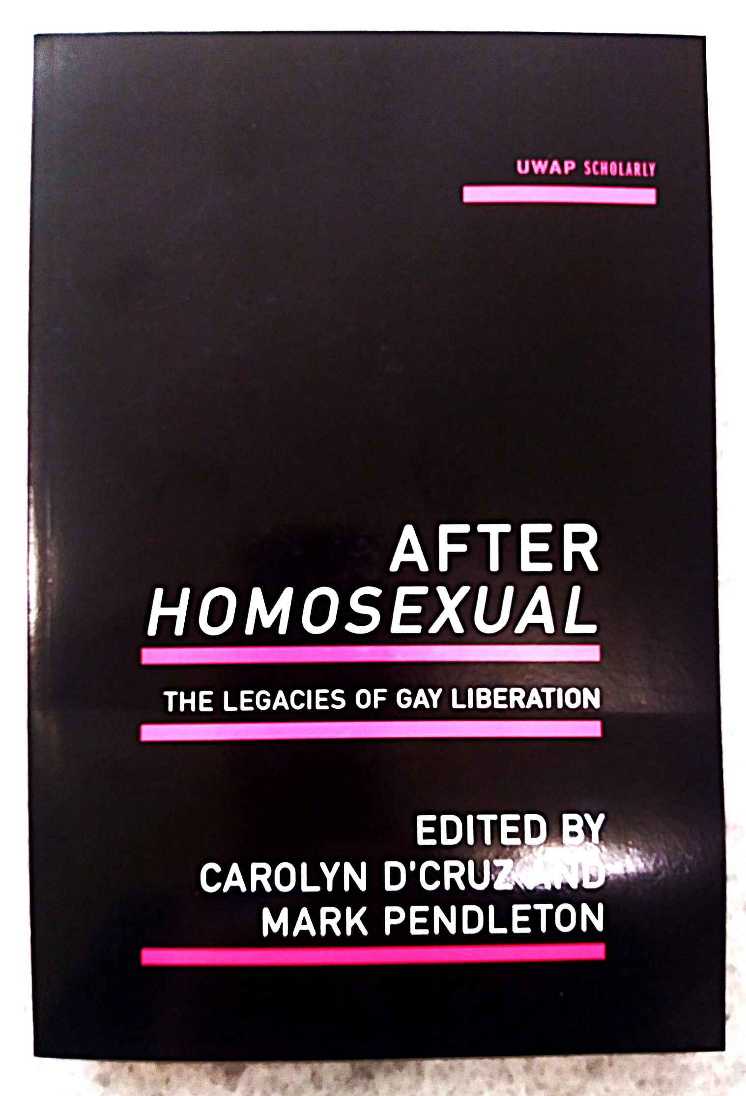 After Homosexual: The Legacies of Gay Liberation
