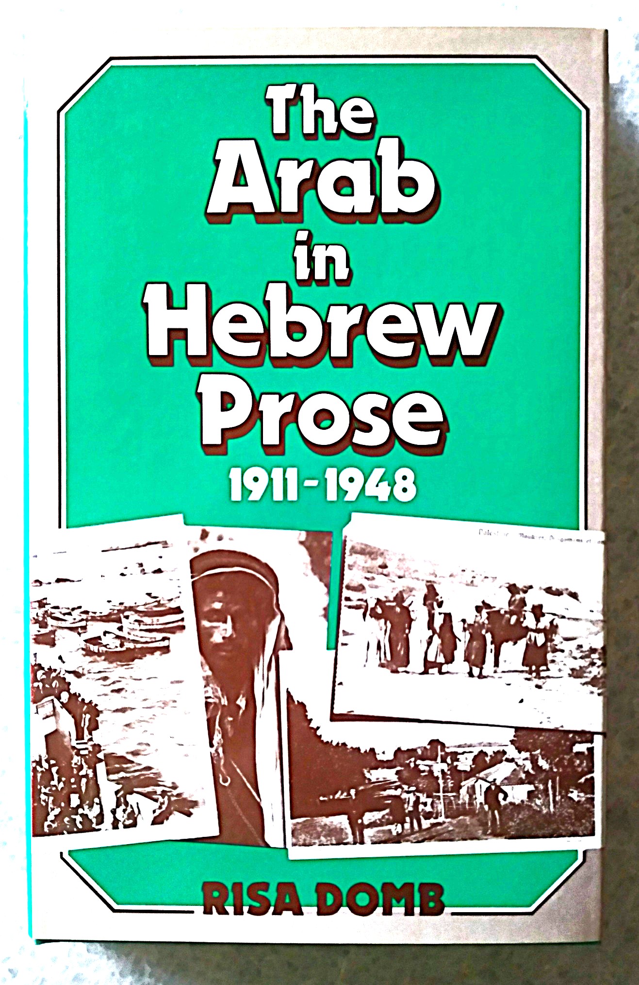 The Arab in Hebrew Prose 1911-1948