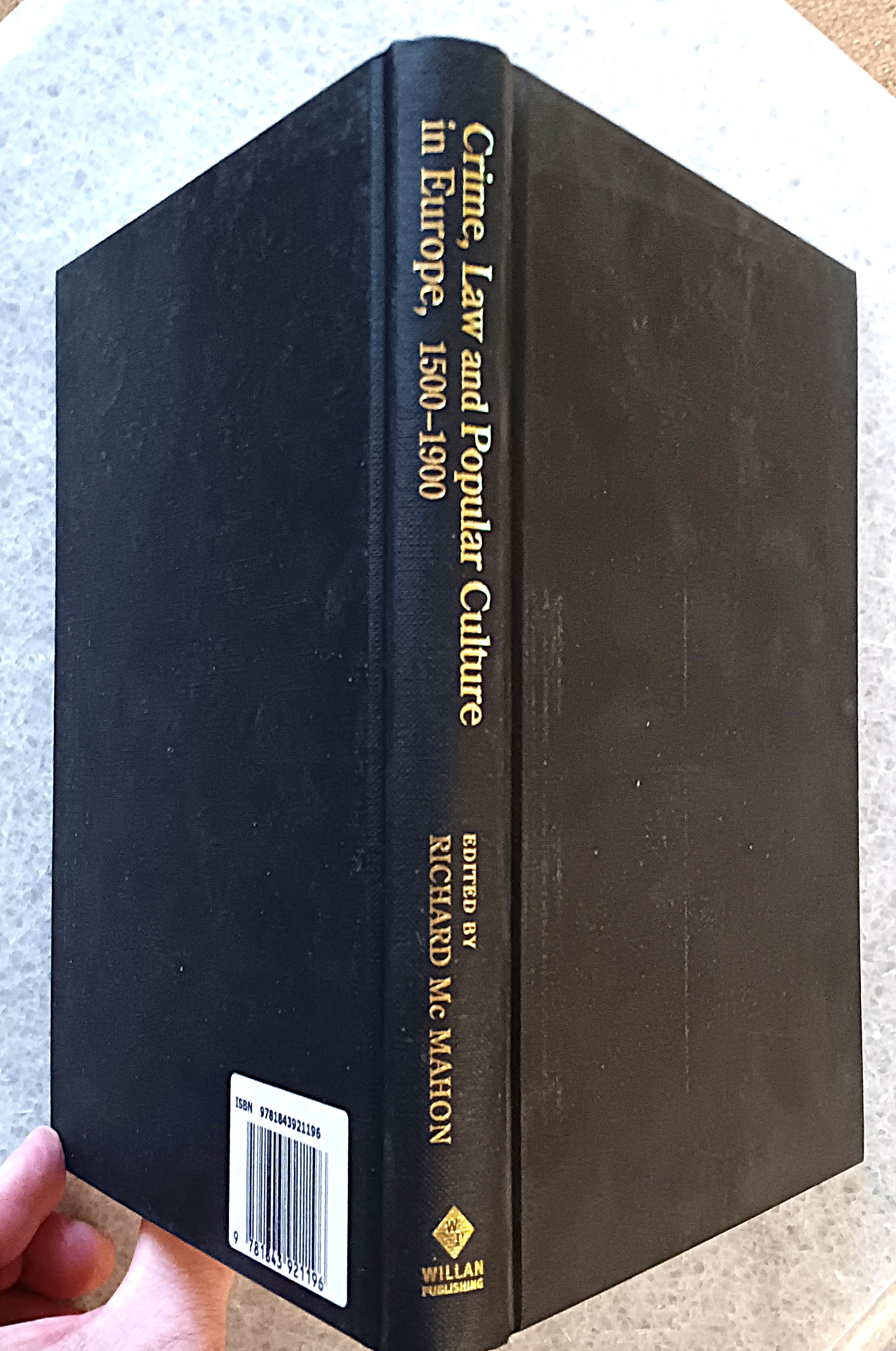 Crime, Law and Popular Culture in Europe, 1500-1900