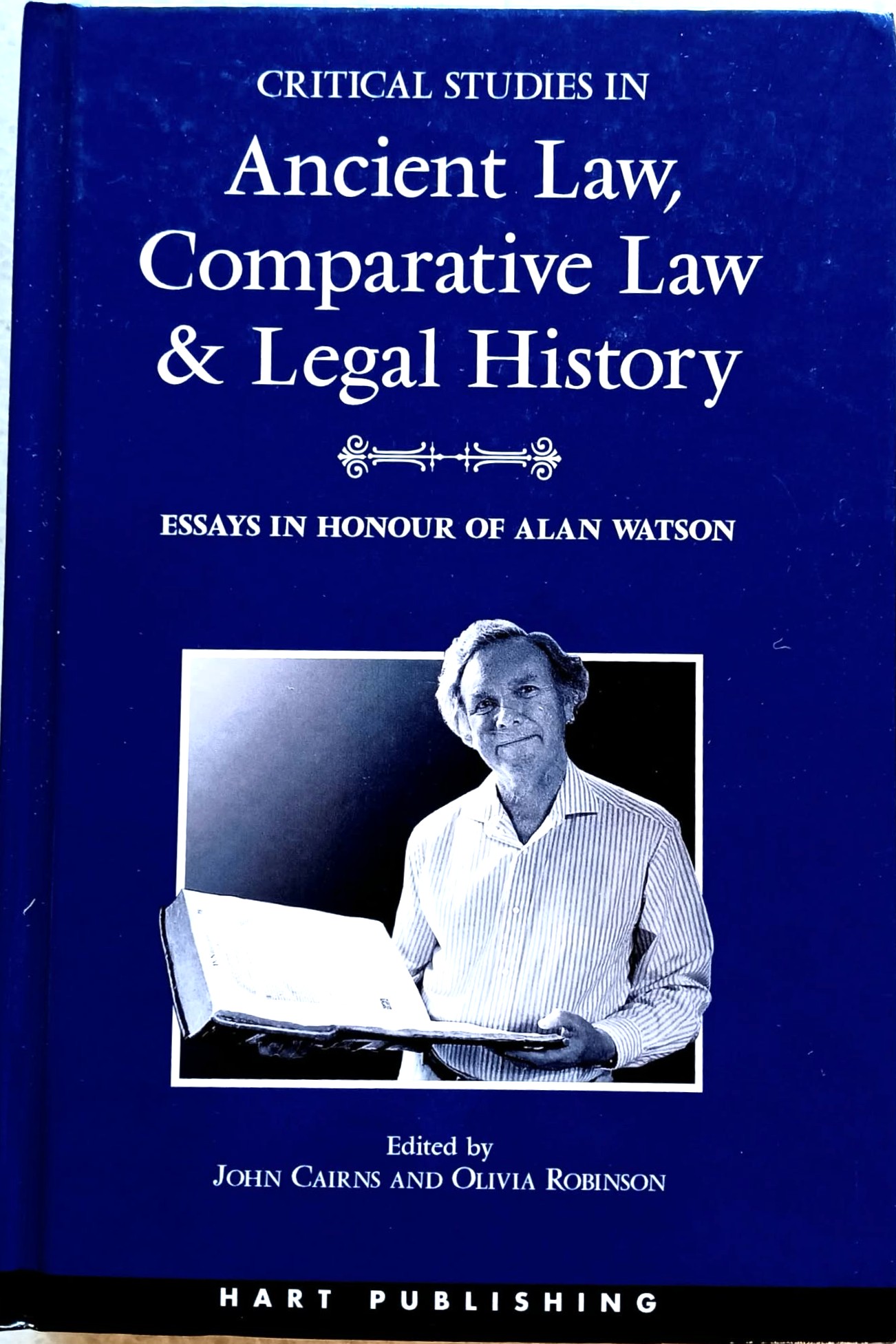 Critical Studies in Ancient Law, Comparative Law and Legal History