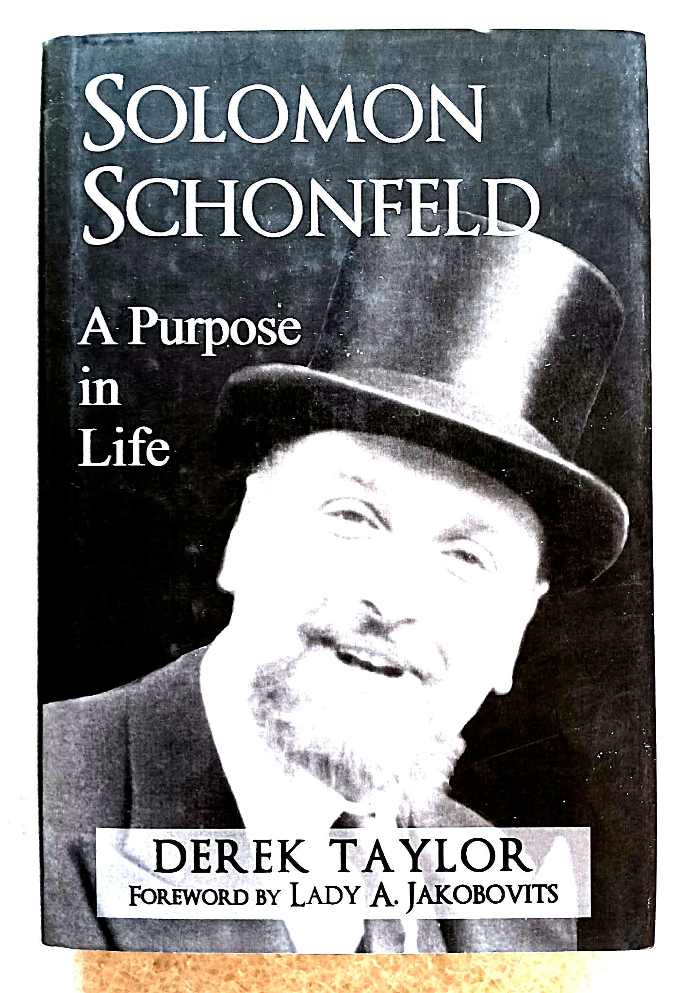 Solomon Schonfeld: a purpose in life