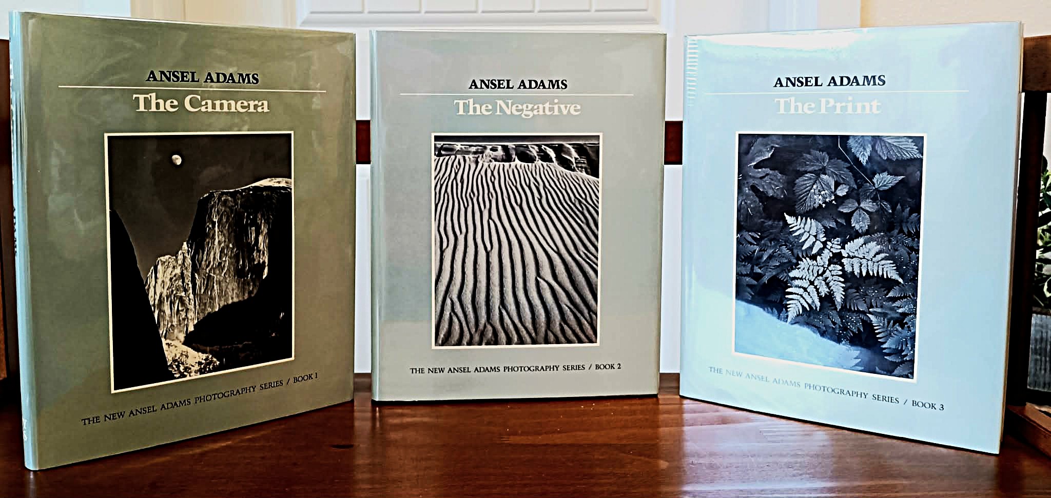 The New Ansel Adams Photography Series. Book 1: The Camera. Book 2: The Negative. Book 3: The Print (with the collaboration of Robert Baker)