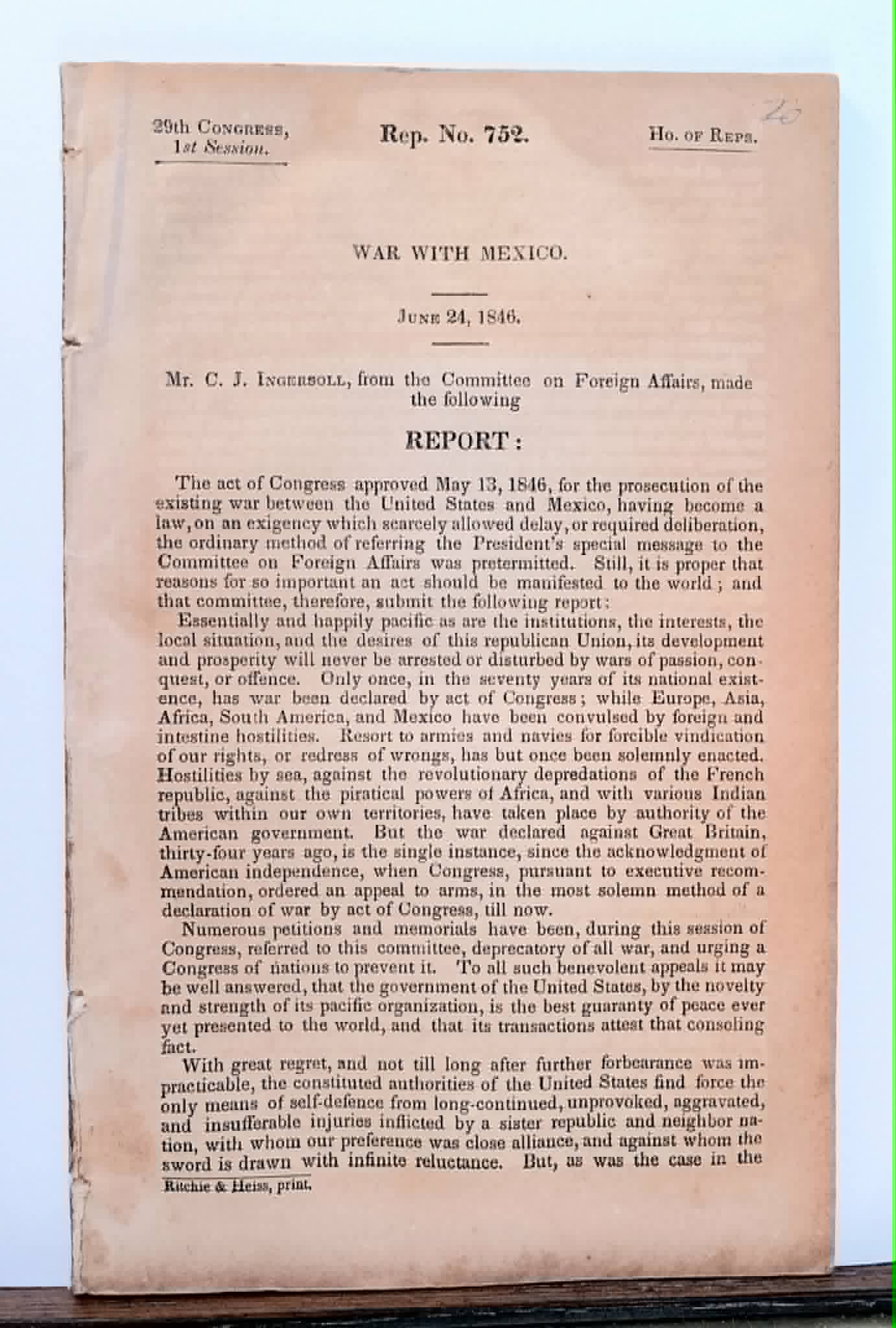 War With Mexico