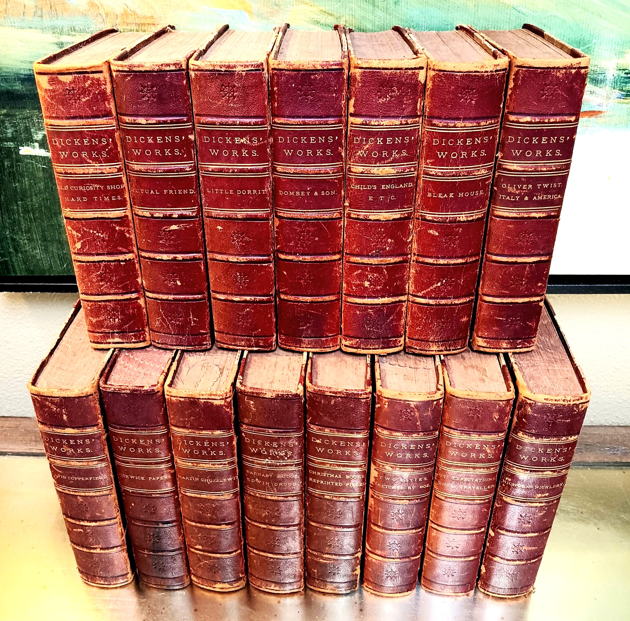 The Collected Works of Charles Dickens, complete in fifteen volumes