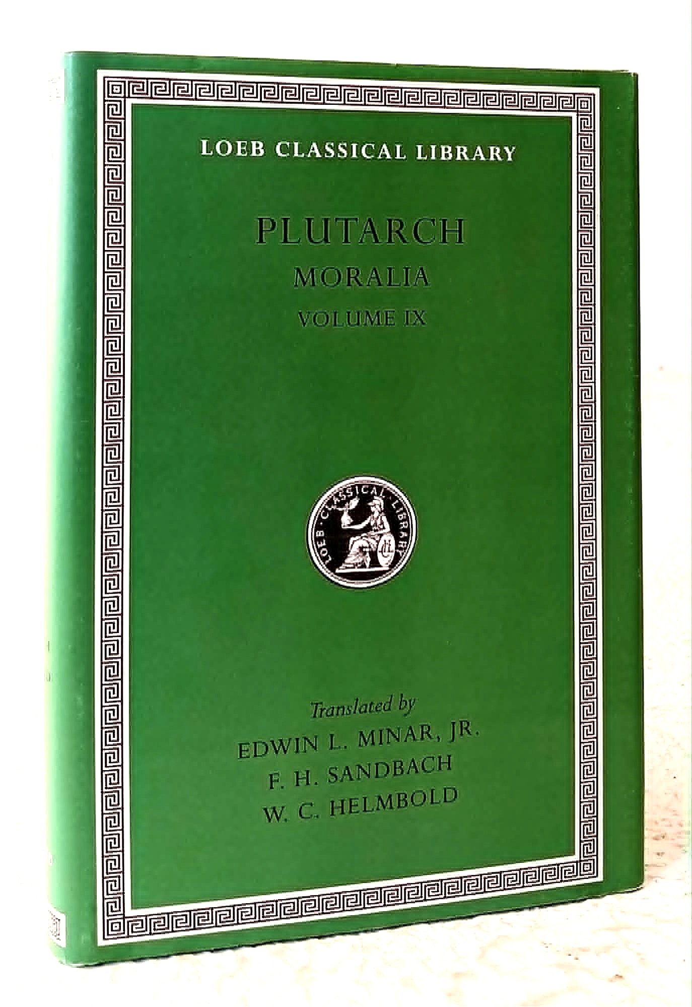 Image for Plutarch, Moralia, Vlume IX Plutarch, Moralia, Vlume IX