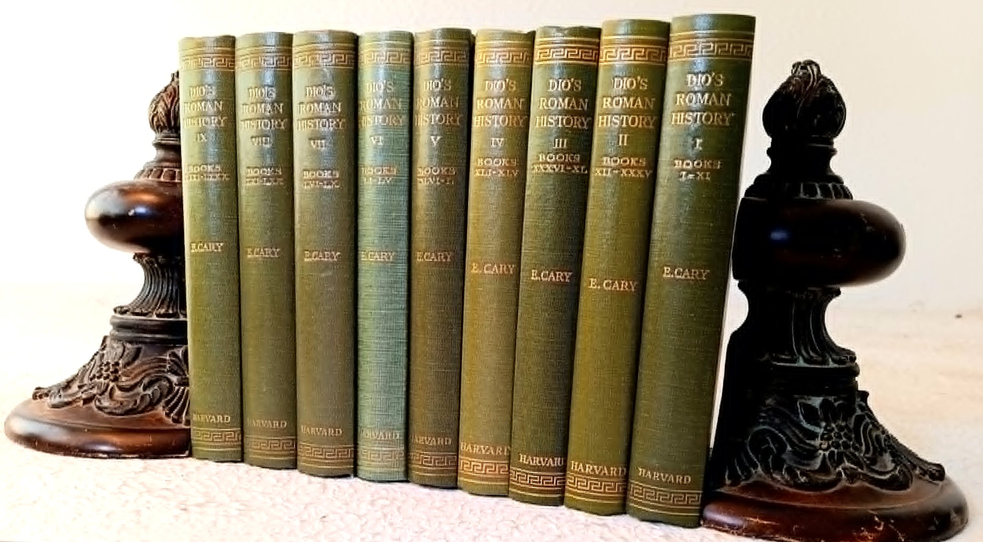 Image for Dio's Roman History, complete in nine volumes, Volume I-Volume IX Dio's Roman History, complete in nine volumes, Volume I-Volume IX
