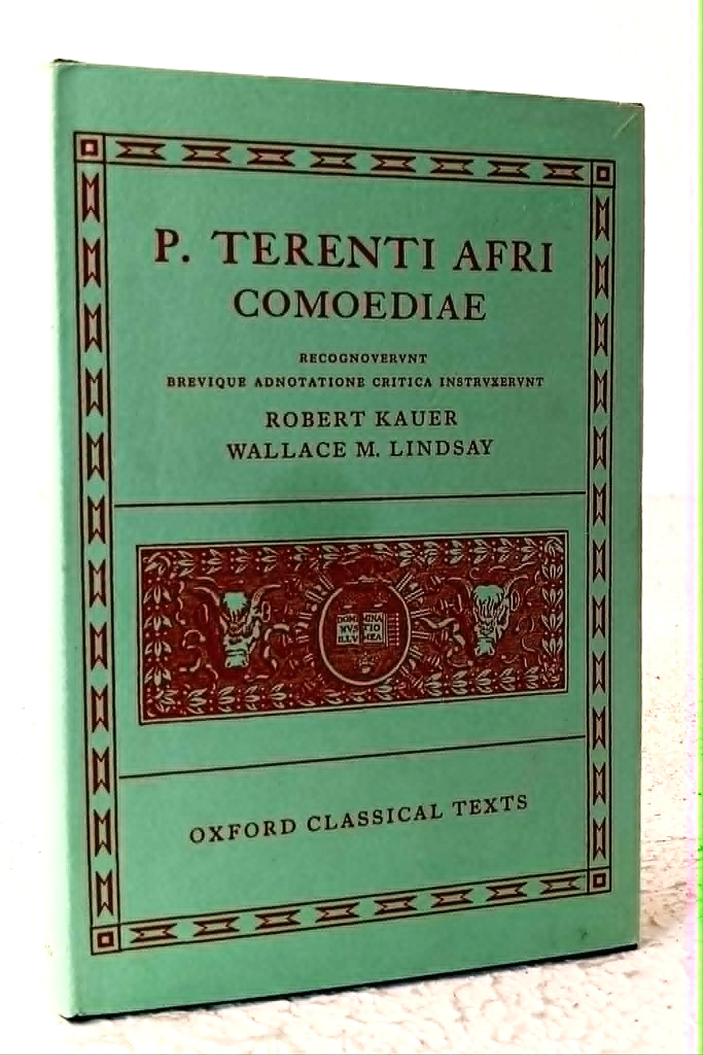 Image for P. Terenti Afri: Comoediae P. Terenti Afri: Comoediae