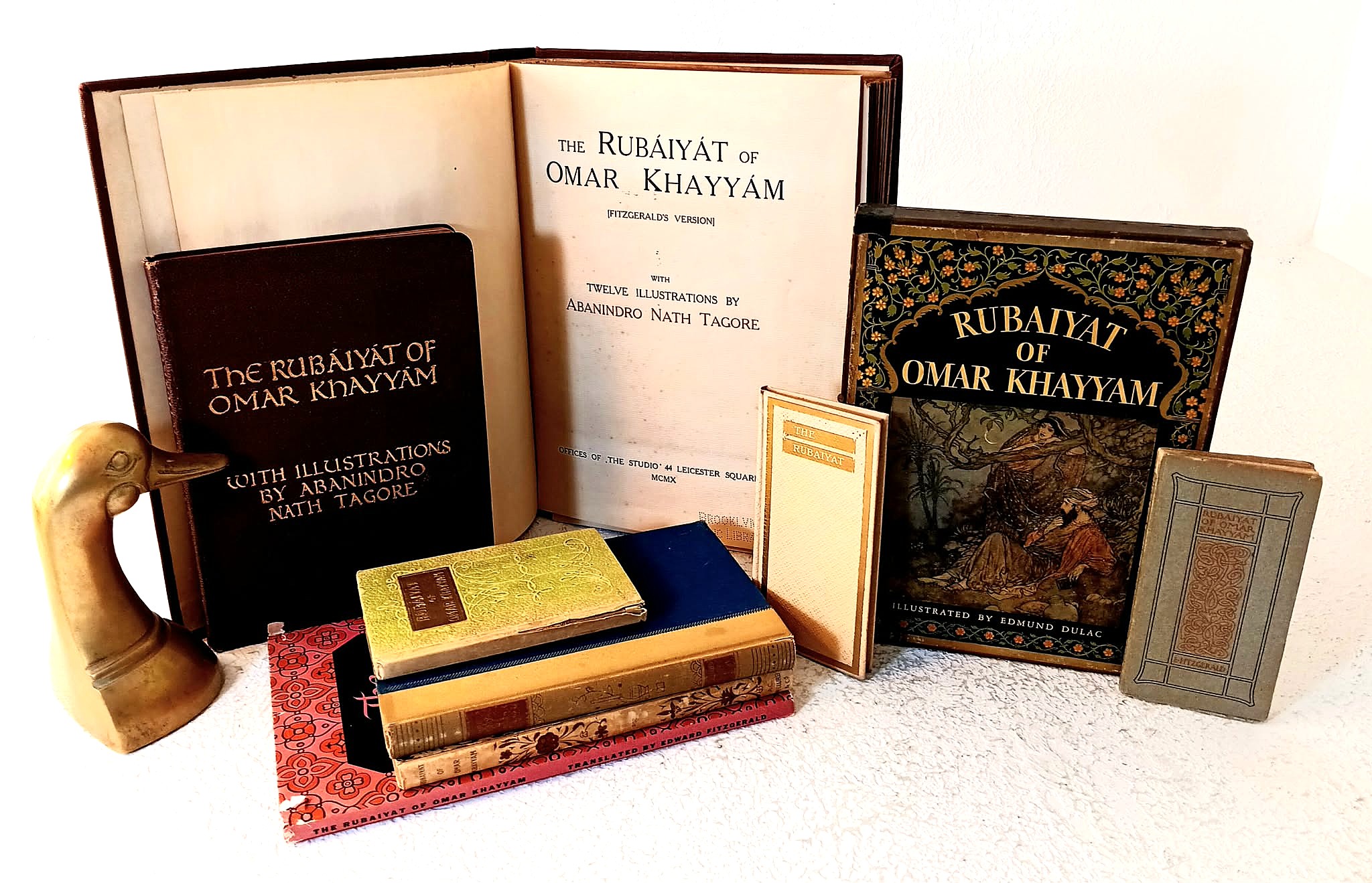 The Rubaiyat of Omar Khayyam [FitzGerald's Version]; The Rubaiyat of Omar Khayyam, the Astronomer Poet of Persia; Rubaiyat of Omar Khayyam; The Rubaiyat of Omar Khayyam; Rubaiyat of Omar KhayyamRubaiyat of Omar Khayyam; The Rubaiyat of Omar Khayyam