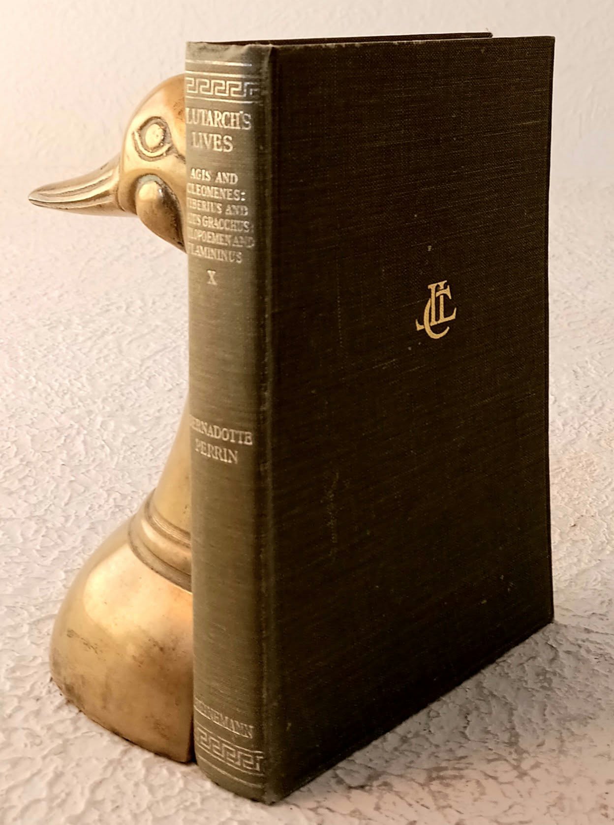 Image for Plutarch's Lives, in eleven volumes, Volume X, Agis and Cleomenes, Tiberius and Caius Gracchus, Plutarch's Lives, in eleven volumes, Volume X, Agis and Cleomenes, Tiberius and Caius Gracchus,