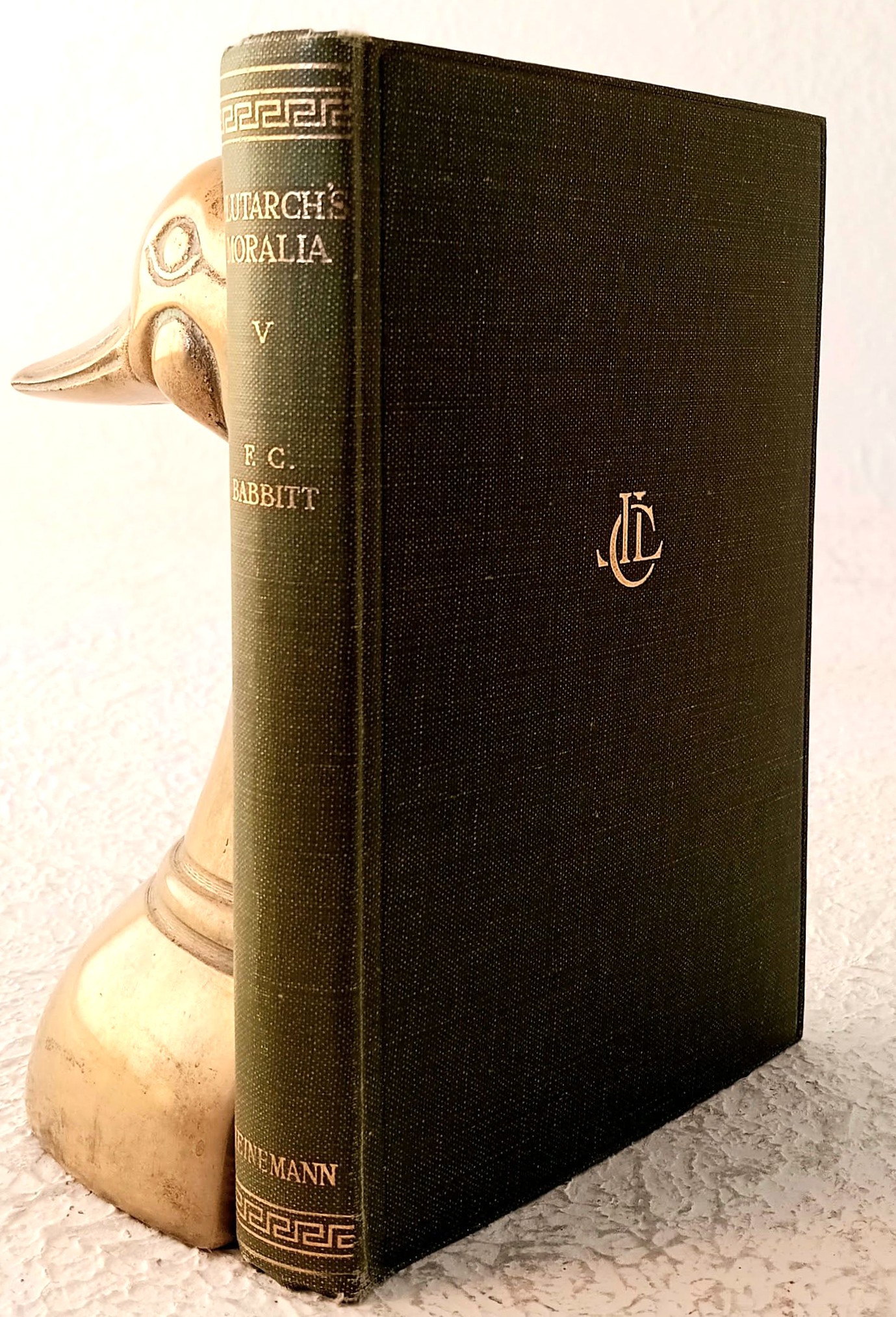 Image for Plutarch's Moralia, in fifteen volumes, Volume V Plutarch's Moralia, in fifteen volumes, Volume V